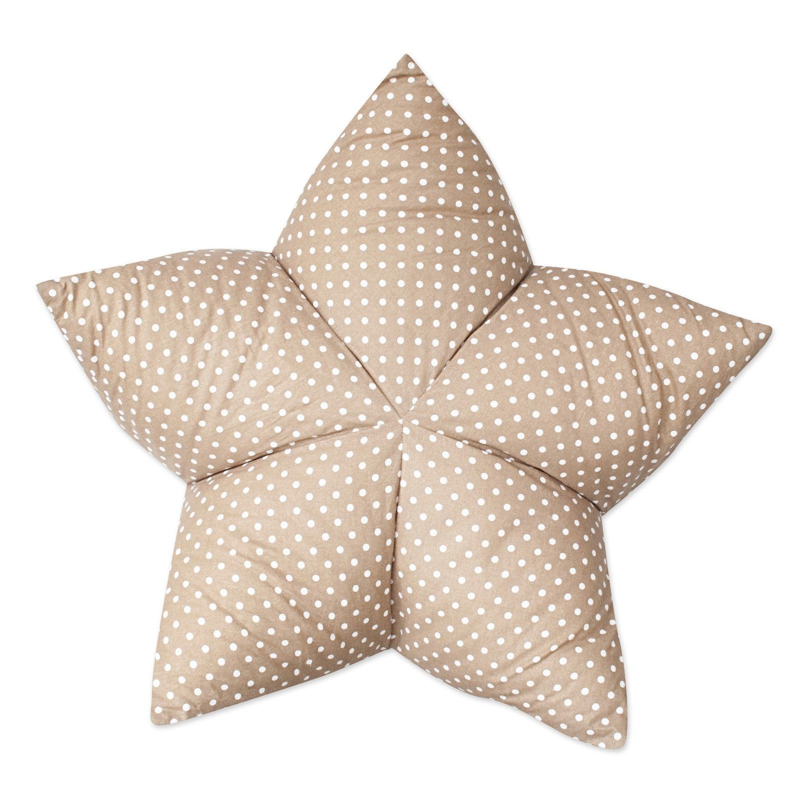 Aumüller Tierkissen Sternenkissen Dots Beige, 85 cm, Liegekissen für Hunde günstig online kaufen