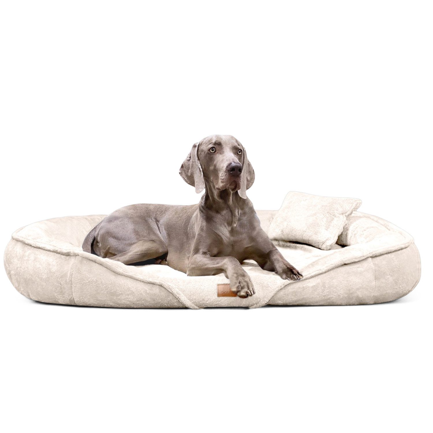 tierlando® Tierbett Orthopädisches Hundebett XENIA, Kuschelig flauschiges Hundesofa