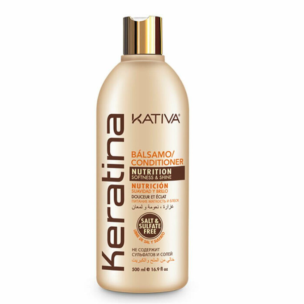 Conditioner Nutrition, Kativa Softness ml 500 Kativa Keratina Haarspülung Shine &