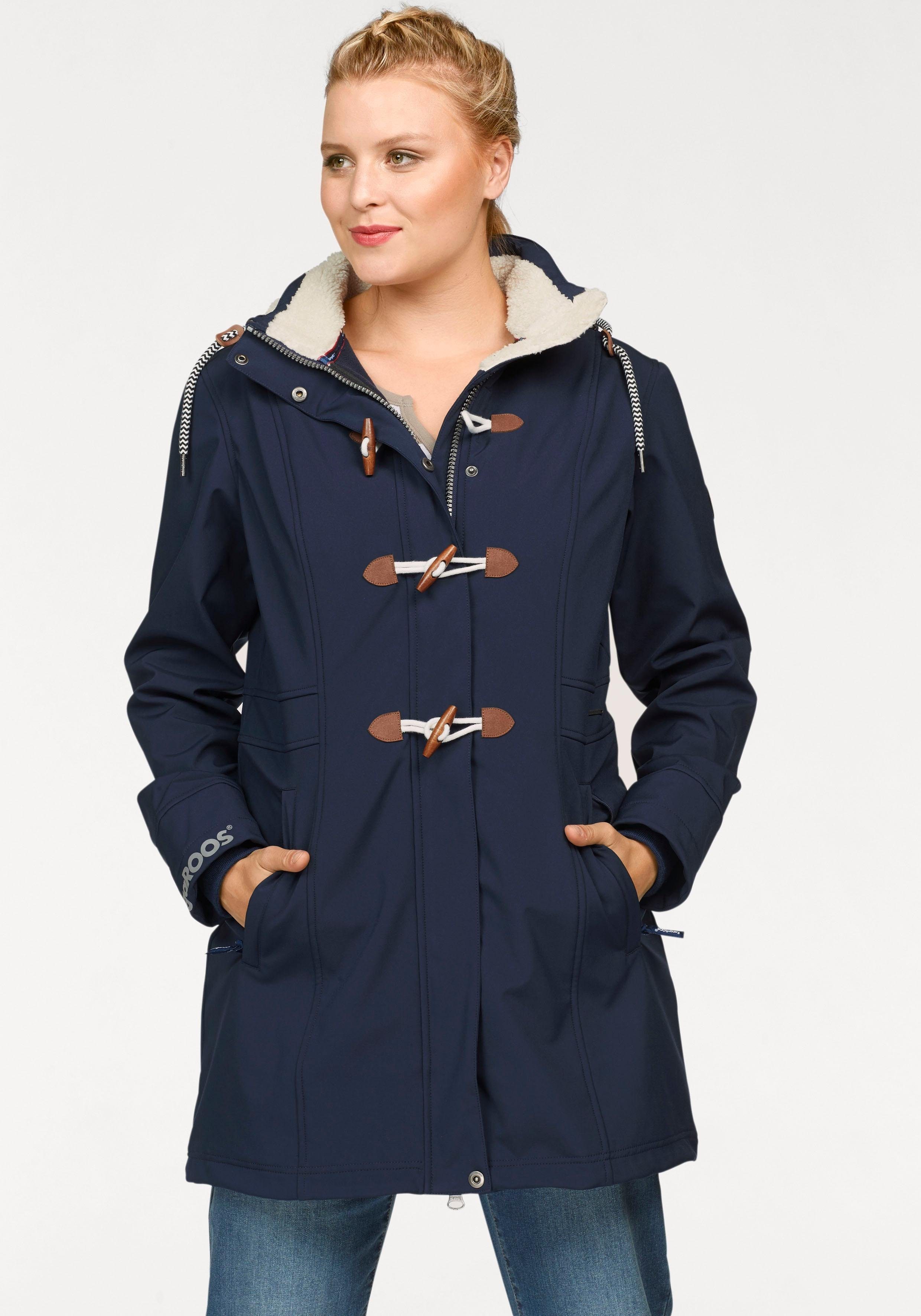 KangaROOS Softshelljacke figurbetonte Passform, normaler Schnitt, günstig online kaufen