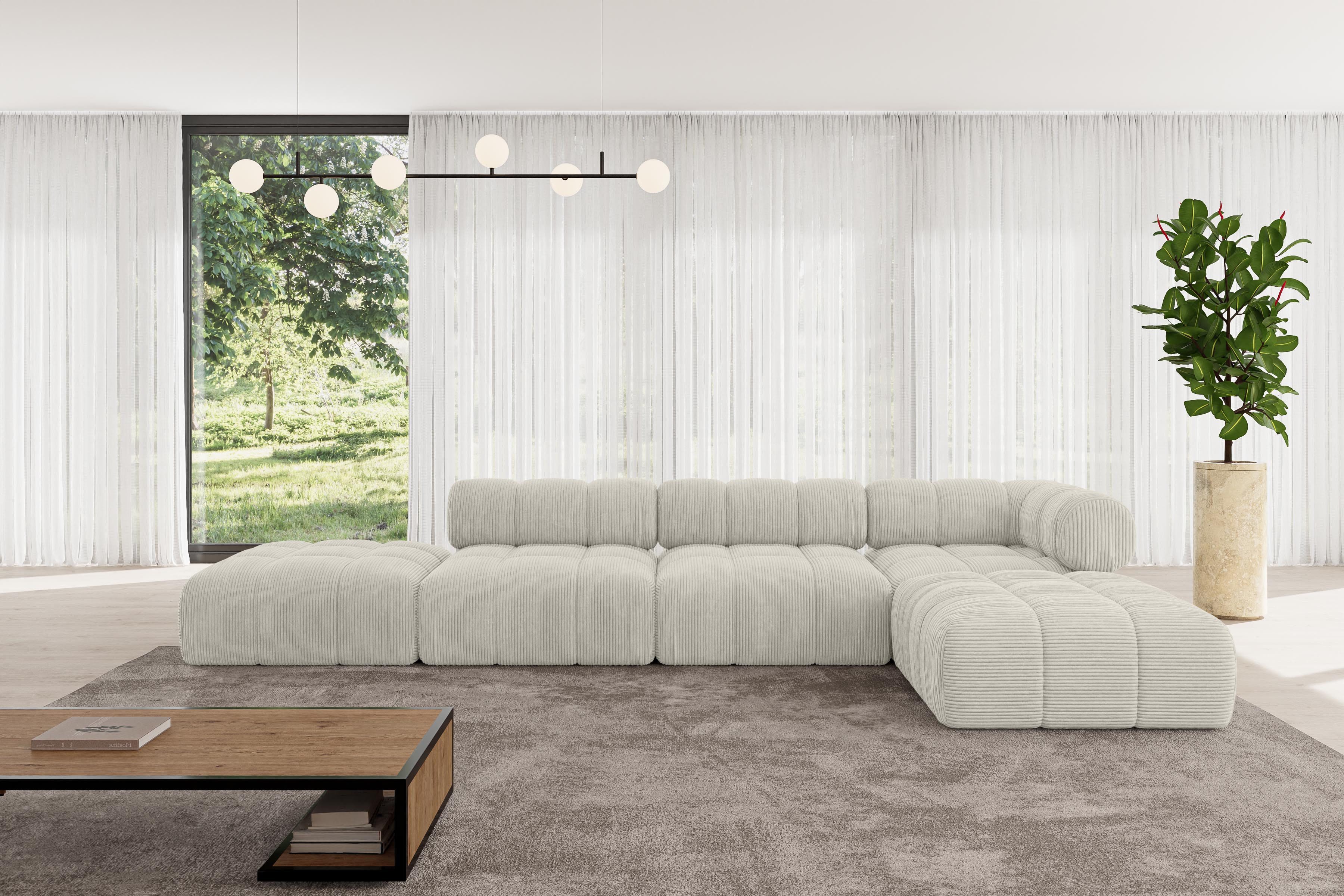 ALTDECOR Ecksofa Kerru-L2, Sofa Praktische Bequeme günstig online kaufen