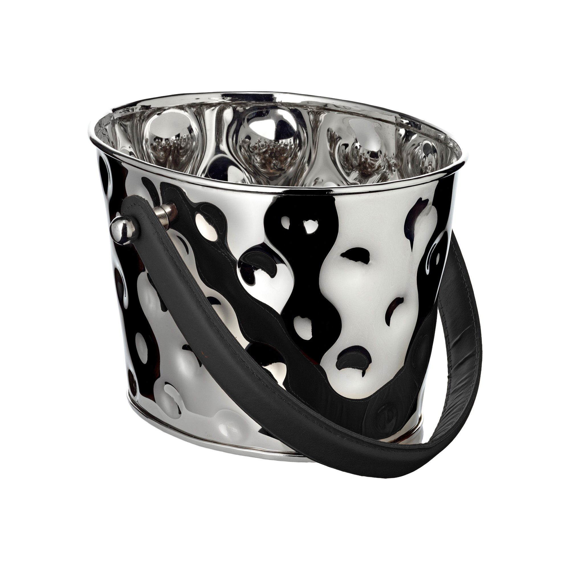 EDZARD Sektkühler Gideon, (23x18 cm, H 16 cm), gehämmerter Edelstahl