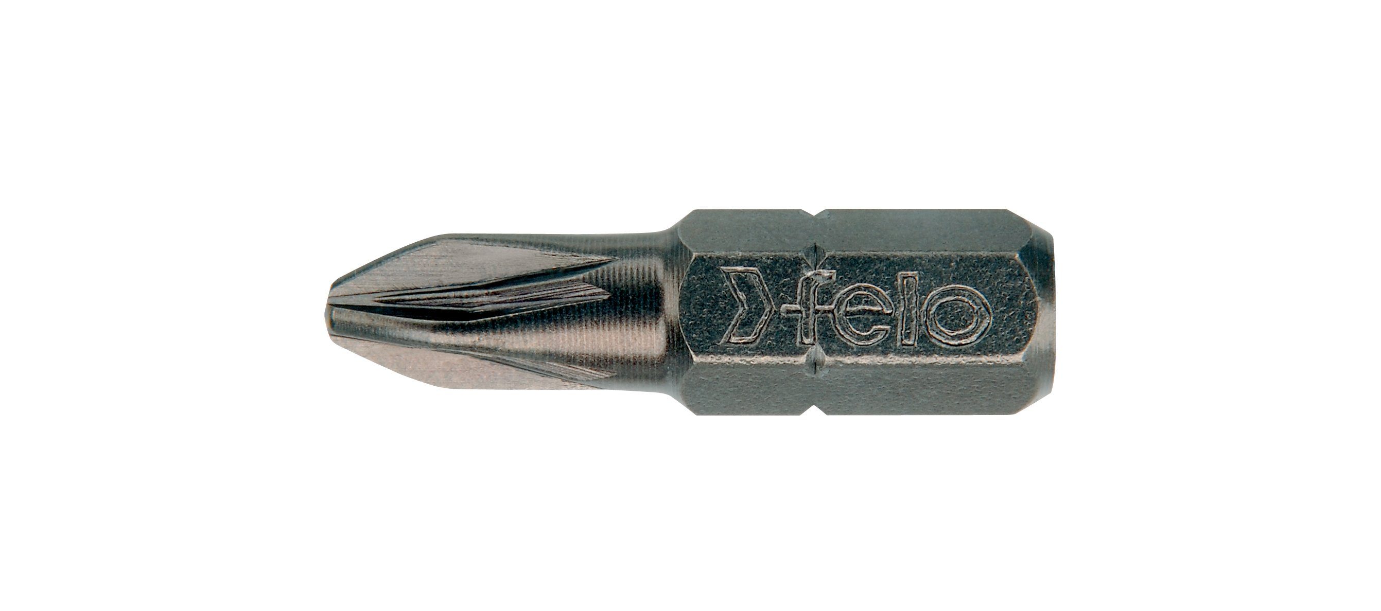 Felo Kreuzschlitz-Bit Felo Bit, Industrie C 6,3 x 25mm PZ 3 (10 Stück)