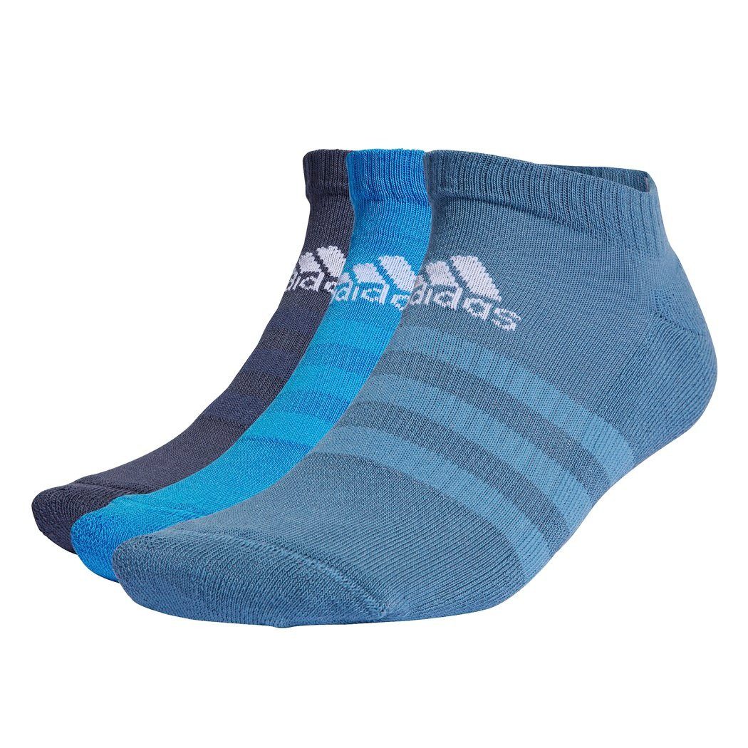 adidas Performance Sportsocken Sneaker Cushion Low blau/hellblau/navyblau - günstig online kaufen
