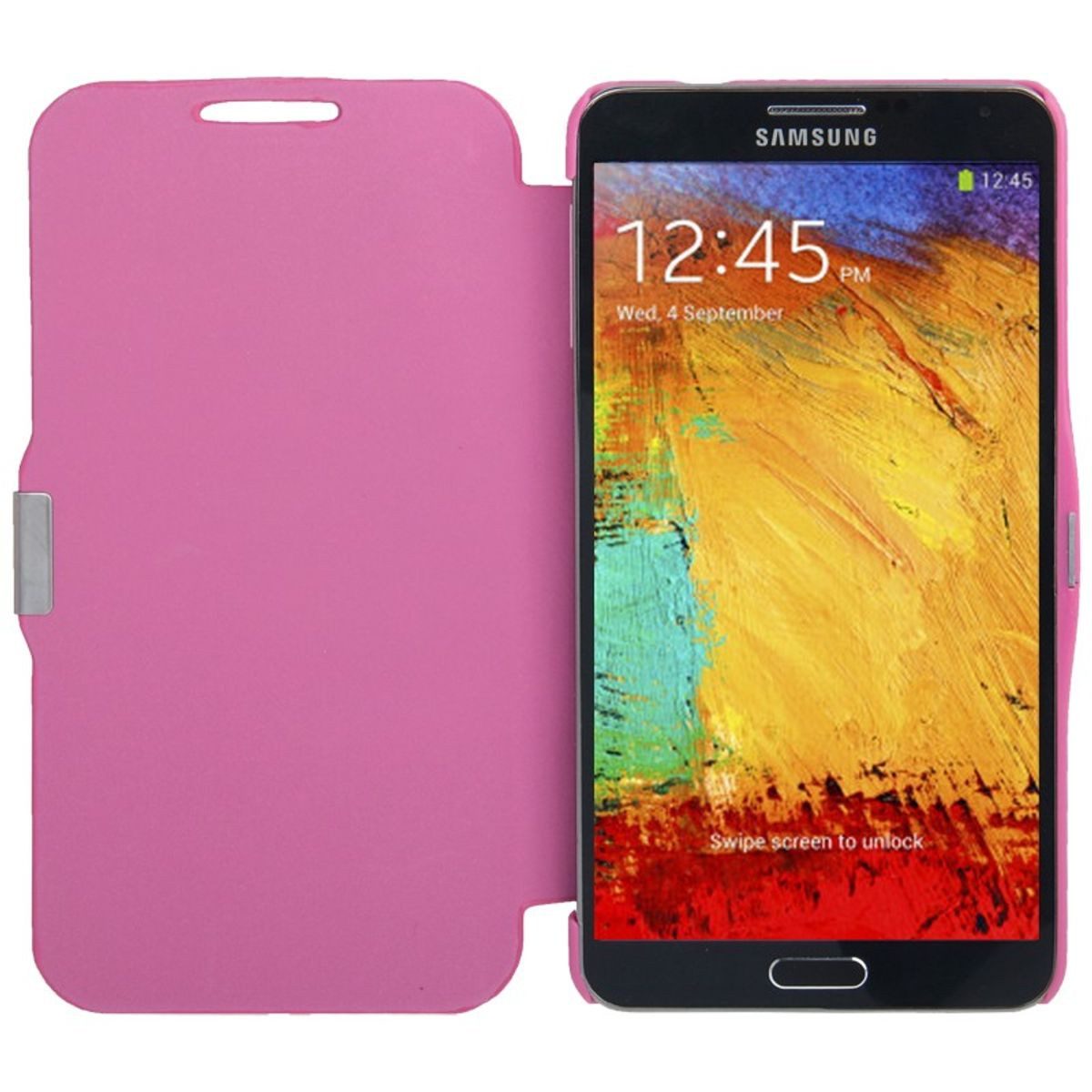 König Design Handyhülle Samsung Galaxy Note 3, Samsung Galaxy Note 3 Handyhülle Backcover Rosa