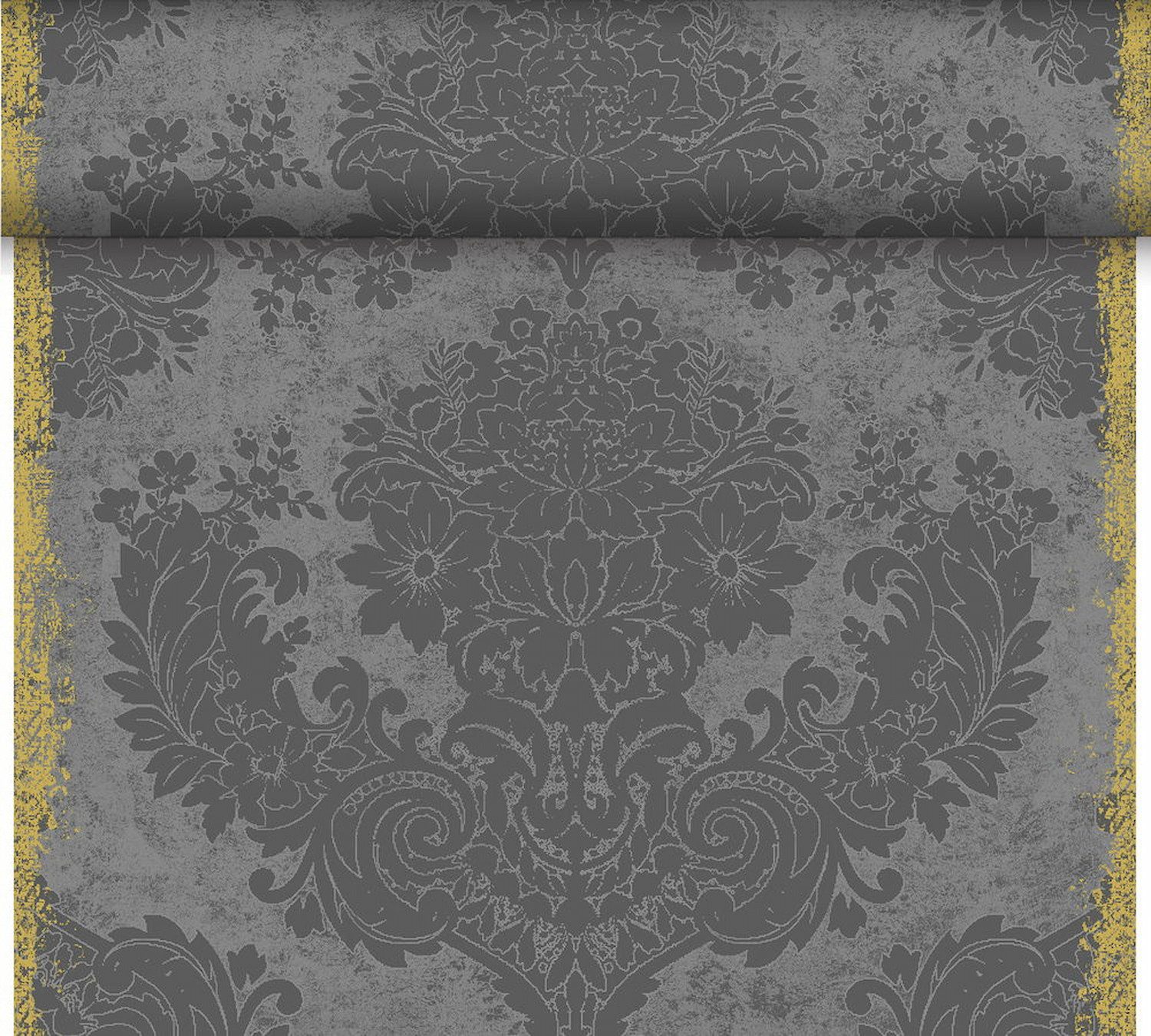 Duni Tischläufer 1 Dunicel® Tete-á-Tete, Royal granite grey, 0,4 m x 24m, 183403
