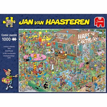 Jumbo Spiele Puzzle Jan van Haasteren Kindergeburtstagsparty, 1000 Puzzleteile