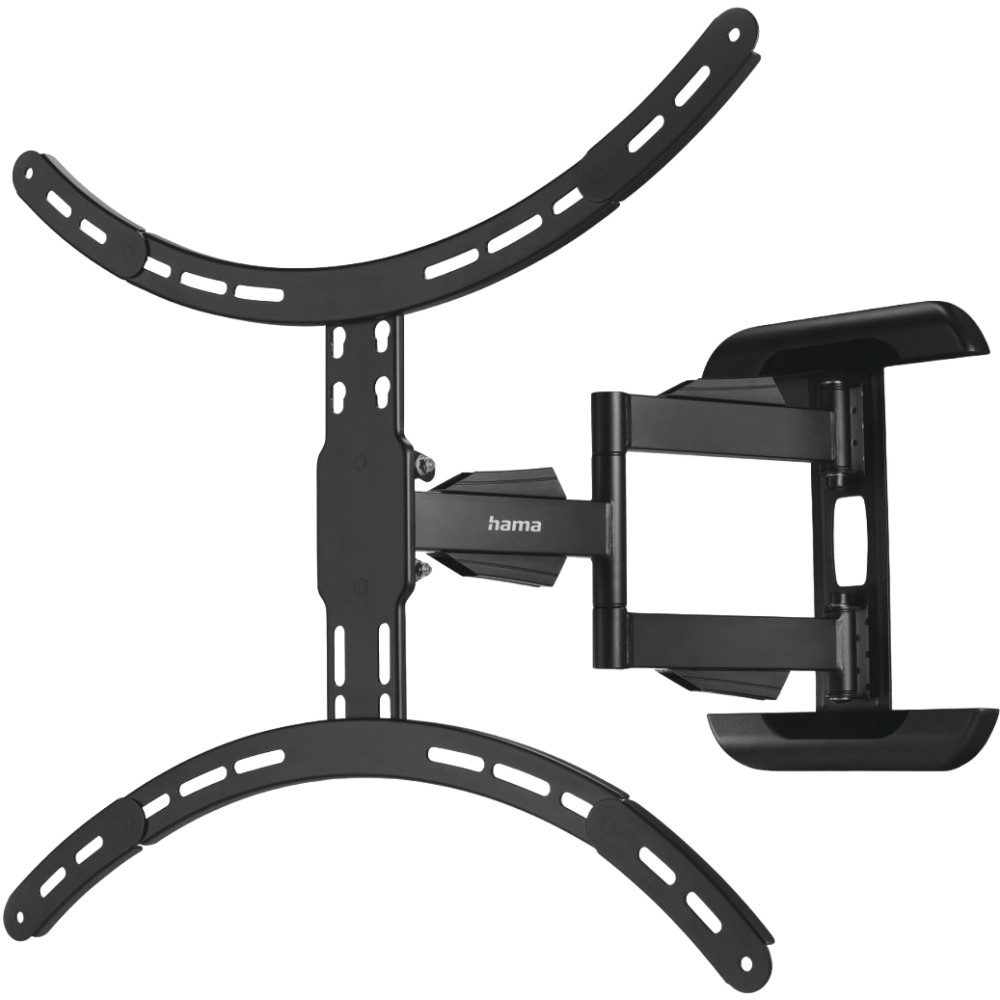 Hama 75 Zoll / 45 kg schwenkbar Wandhalterung schwarz TVWandhalterung, (bis 75 Zoll