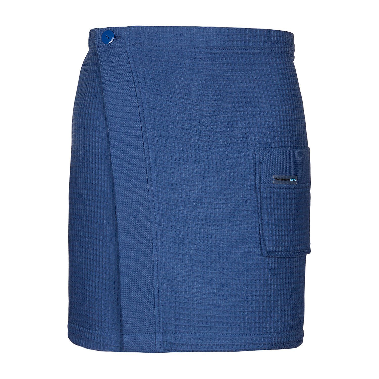 Herren Spa cm, Pique Saunatuch Anthrazit Taubert Kilt Länge Sauna Thalasso, (1-St), 45