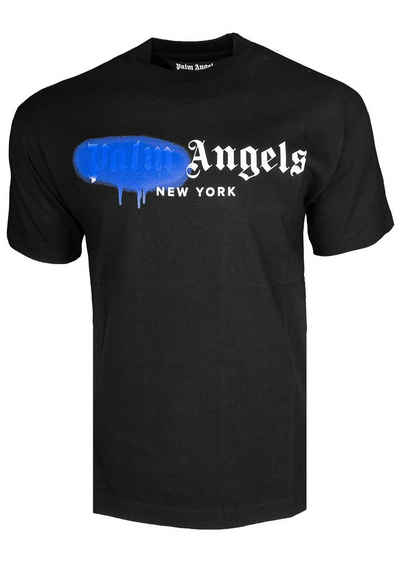 PALM ANGELS T-Shirt Palm Angels Herren T-Shirt Painted New York Shirt