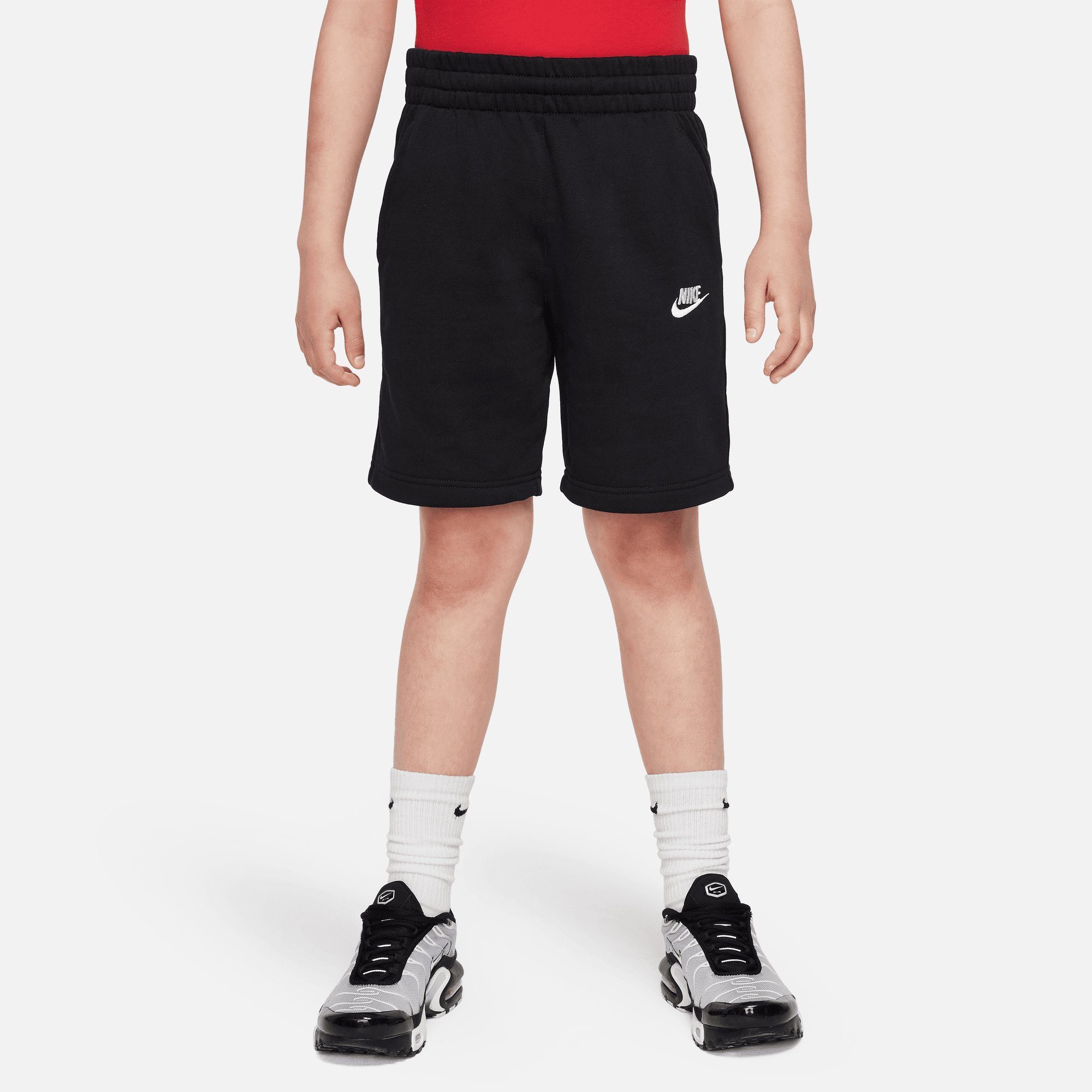 unvergesslich Nike Sportswear Shorts CLUB KIDS' BIG FLEECE FRENCH SHORTS TERRY