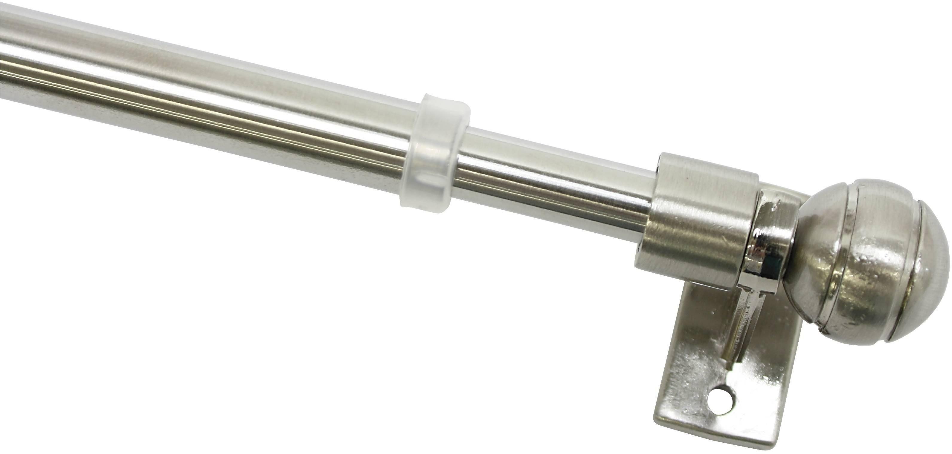 GARDINIA Scheibenstange Caféhausstange Metall, Ø 10 mm, 1-läufig, ausziehba günstig online kaufen