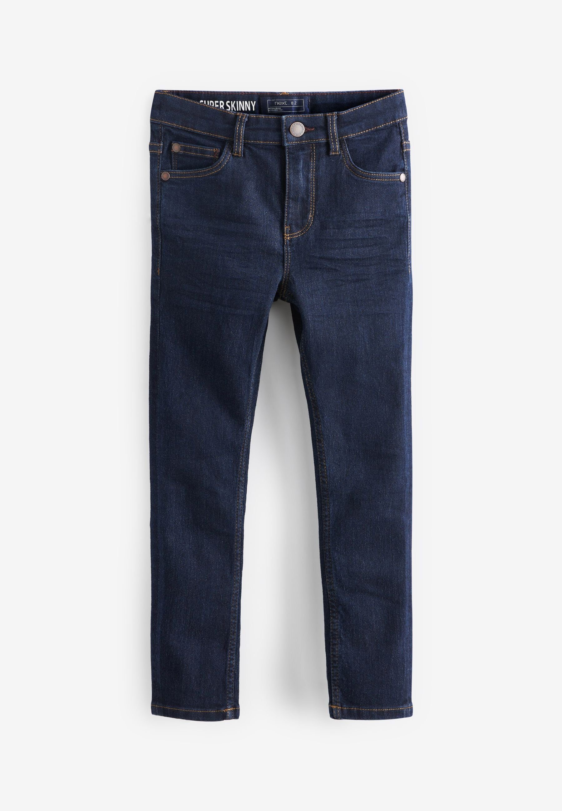 Next Skinny-fit-Jeans Five-Pocket-Jeans im Super-Skinny-Fit (1-tlg) Dark Blue