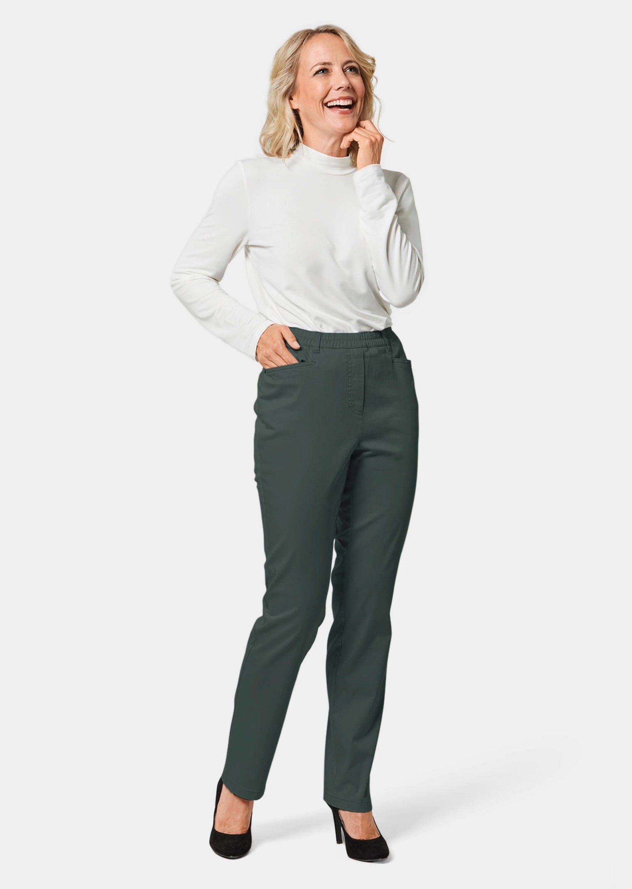 GOLDNER Schlupfhose Leichte Baumwollschlupfhose LOUISA günstig online kaufen