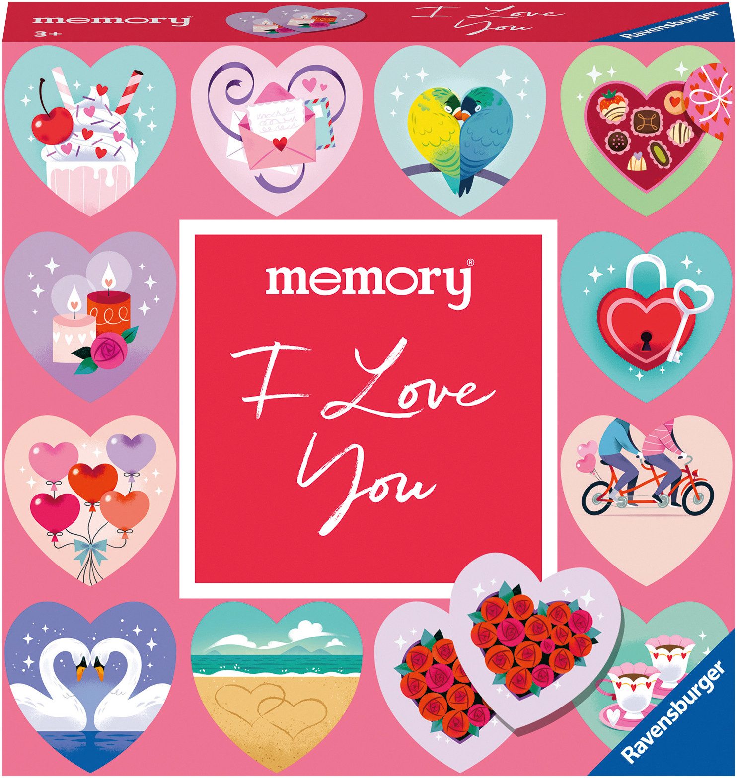 Ravensburger Spiel, Kinderspiel memory® moments - I love you, Made in Europe, FSC® - schützt Wald - weltweit