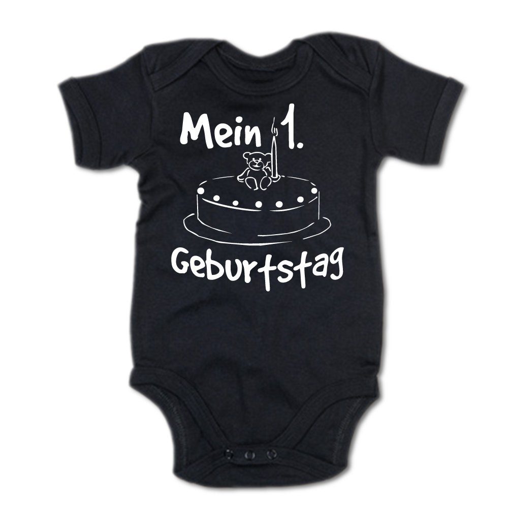 G-graphics Kurzarmbody Mein 1. Geburtstag Baby Body mit Spruch / Motiv / Aufdruck • zum ersten Geburtstag