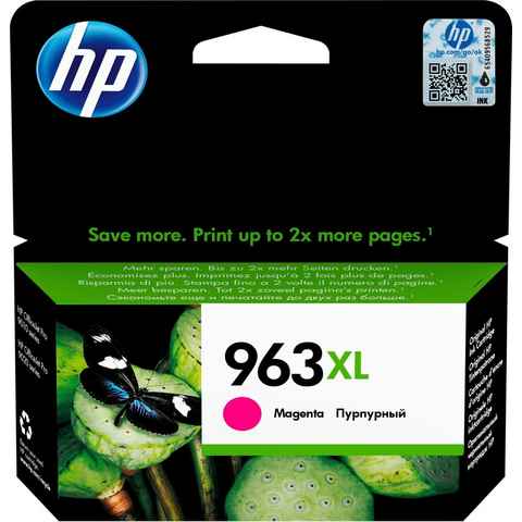 HP 963XL Tintenpatrone (1-tlg., original Druckerpatrone 963 magenta XL)