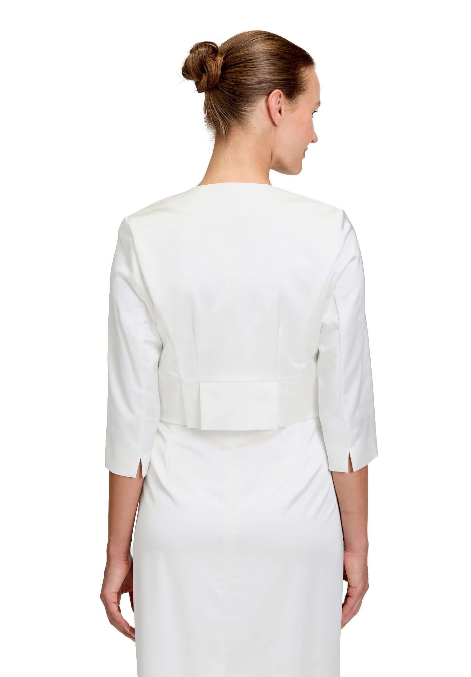 Vera Mont Bolerojacke Damen mit Kellerfalten