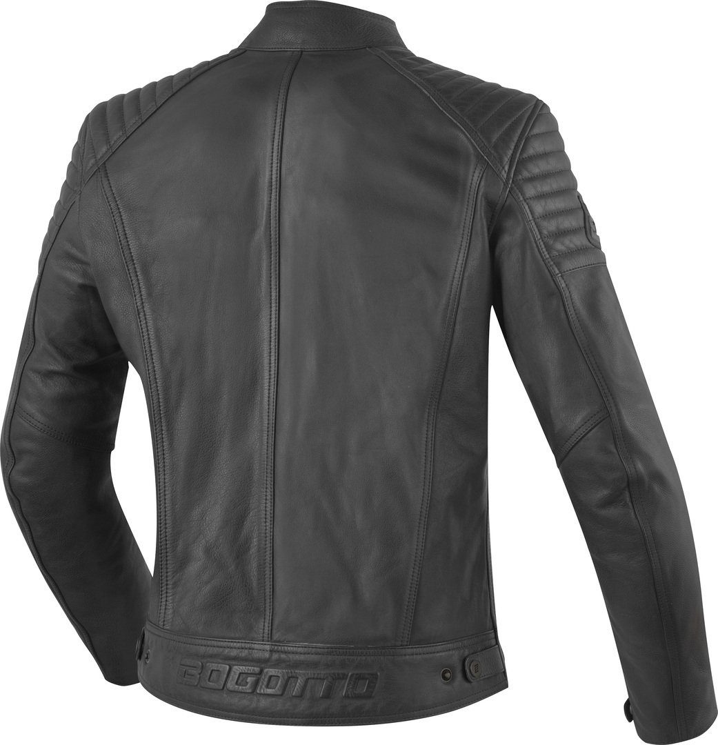 Motorradjacke Bogotto Motorrad Lederjacke Frisco Black