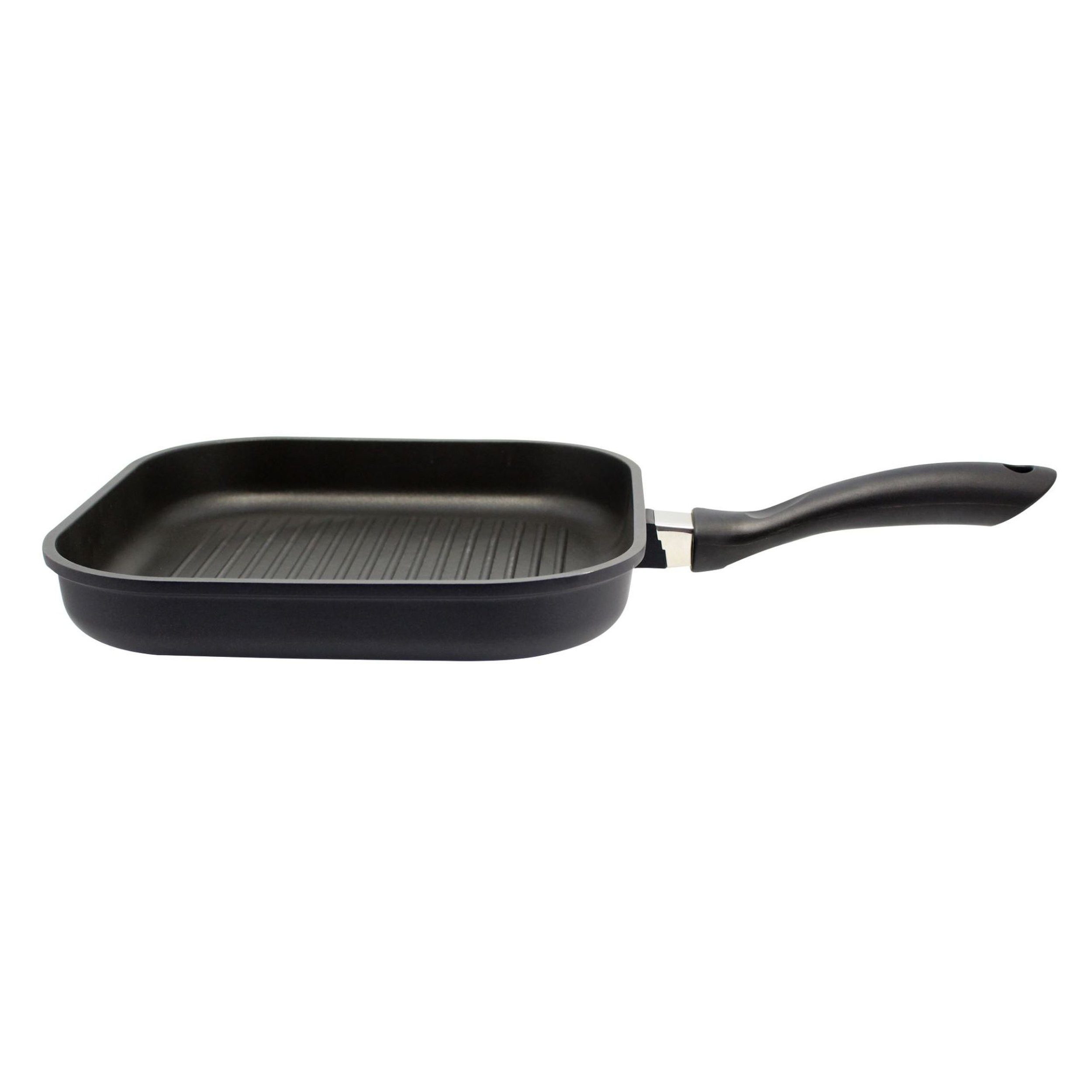 Elo Grillpfanne ELO Alucast Grillpfanne 28x28cm Aluguss Antihaft Induktion, Aluminiumguss