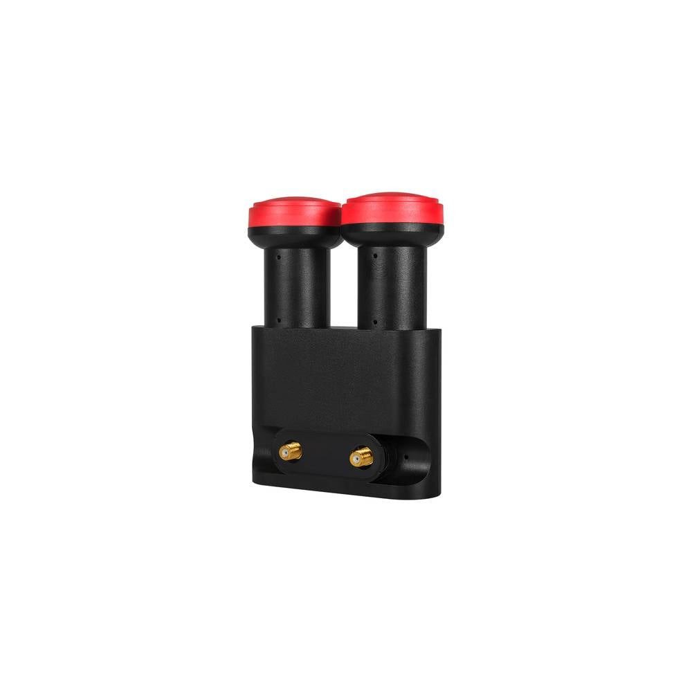 Megasat Monoblock Twin LNB Monoblock-LNB (vergoldete Anschlüsse, Wetterschutz)