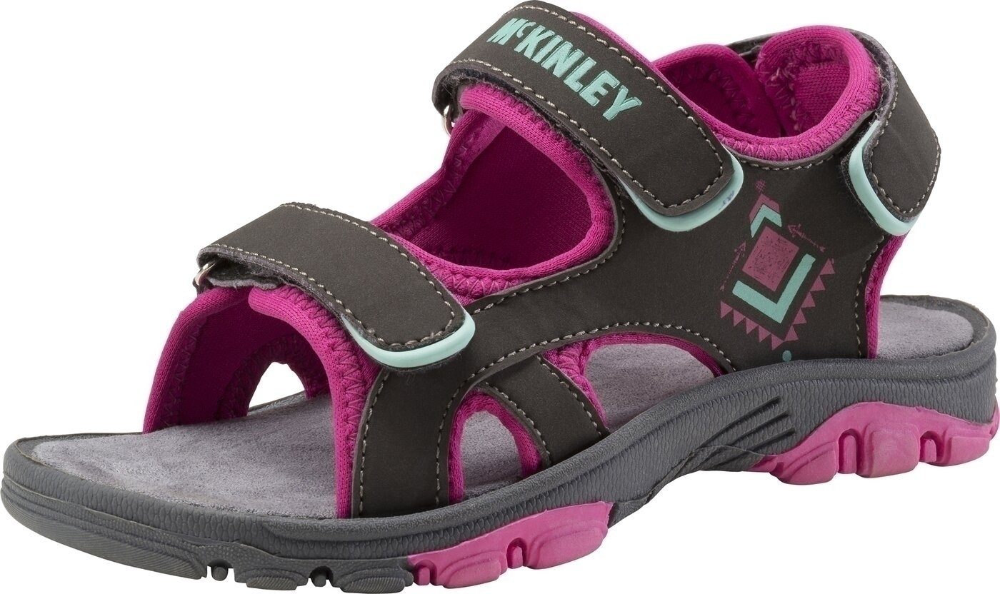 McKINLEY Ki.-Trek-Sandale Tarriko III ANTHRACITE/PINK/MINT Outdoorsandale