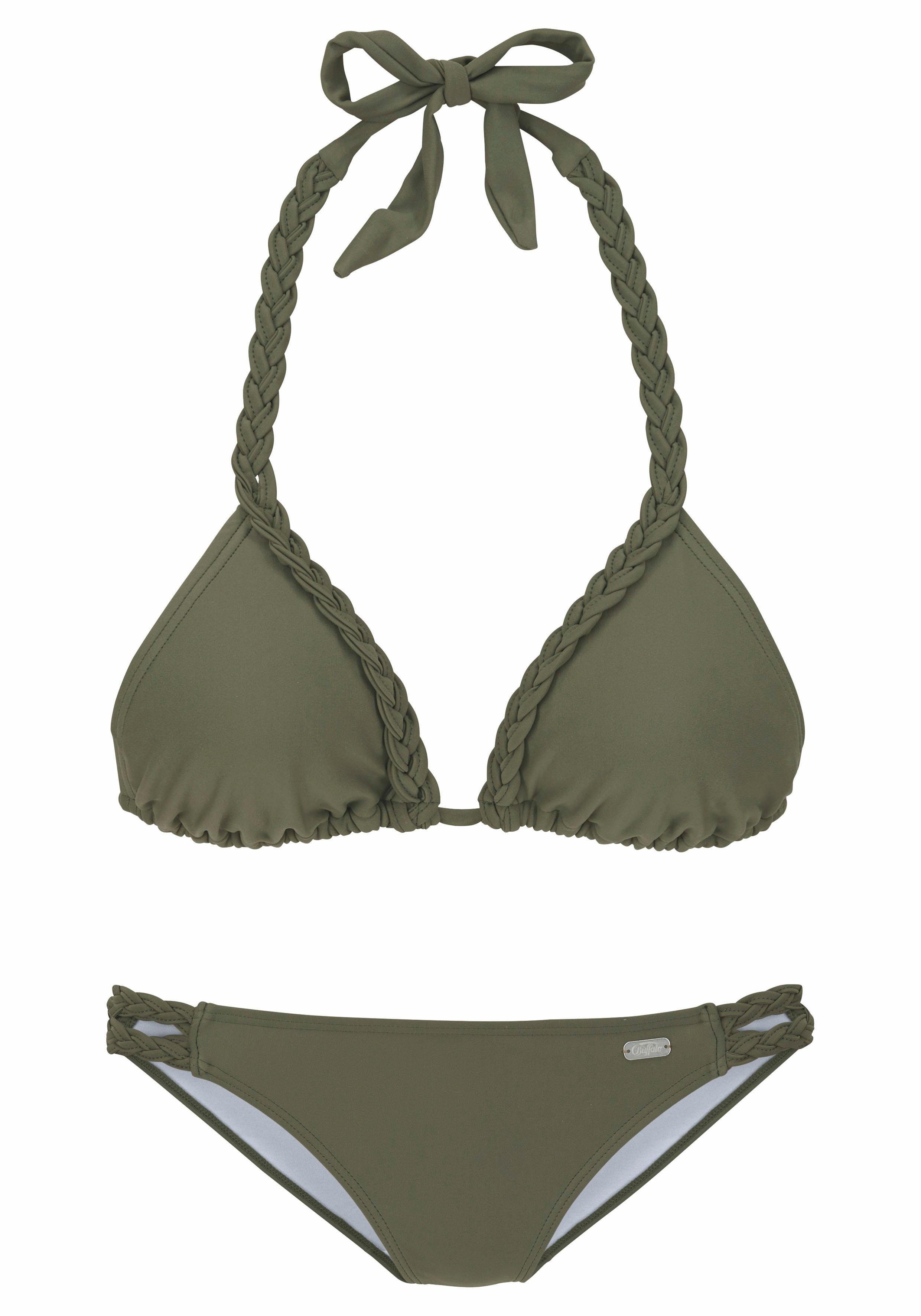Buffalo Triangel-Bikini mit geflochtenen Details günstig online kaufen