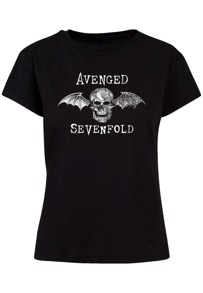 F4NT4STIC T-Shirt Avenged Sevenfold Rock Metal Band Cyborg Bat Premium  Qualität, Band, Rock-Musik, Perfekte Passform und hochwertige Verarbeitung