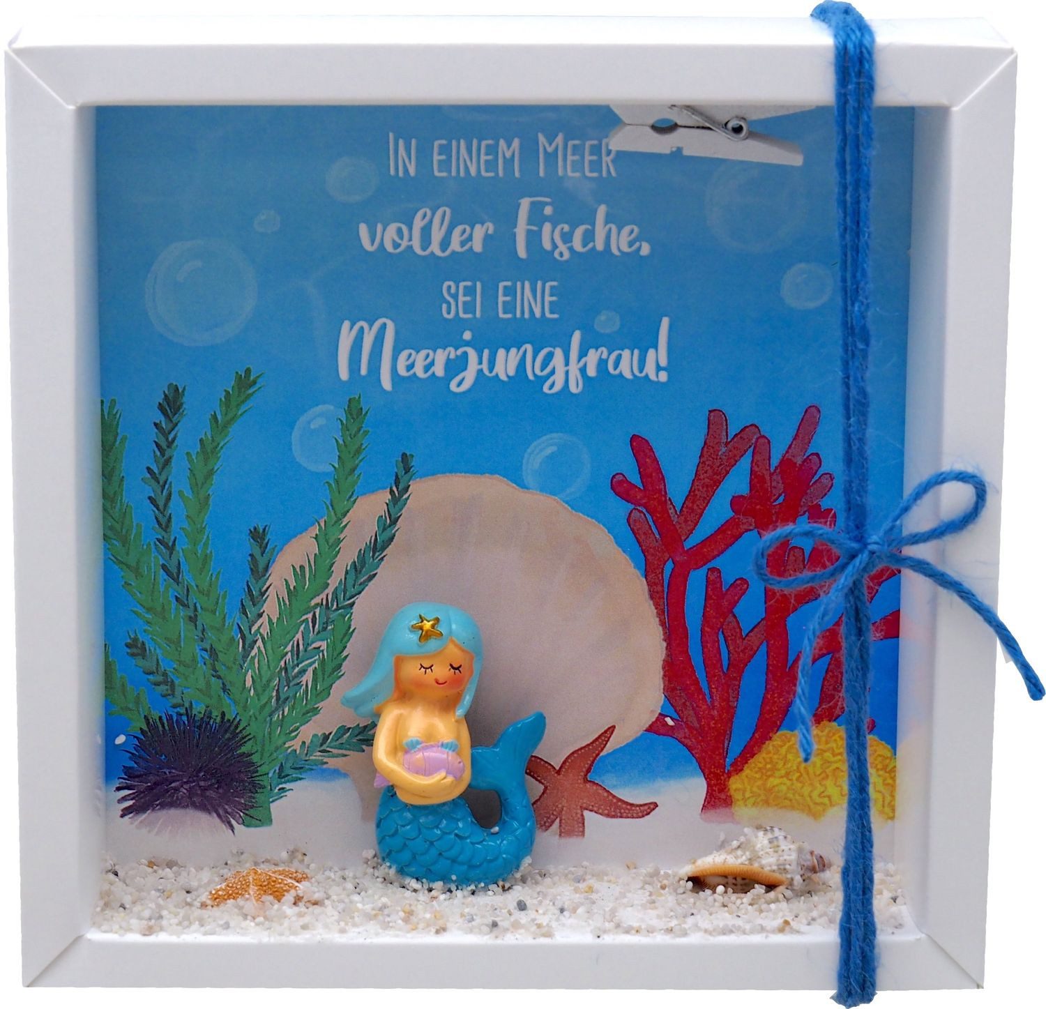 ZauberDeko Geschenkbox Geldgeschenk Verpackung Meerjungfrau Nixe Geburtstag Kindergeburtstag