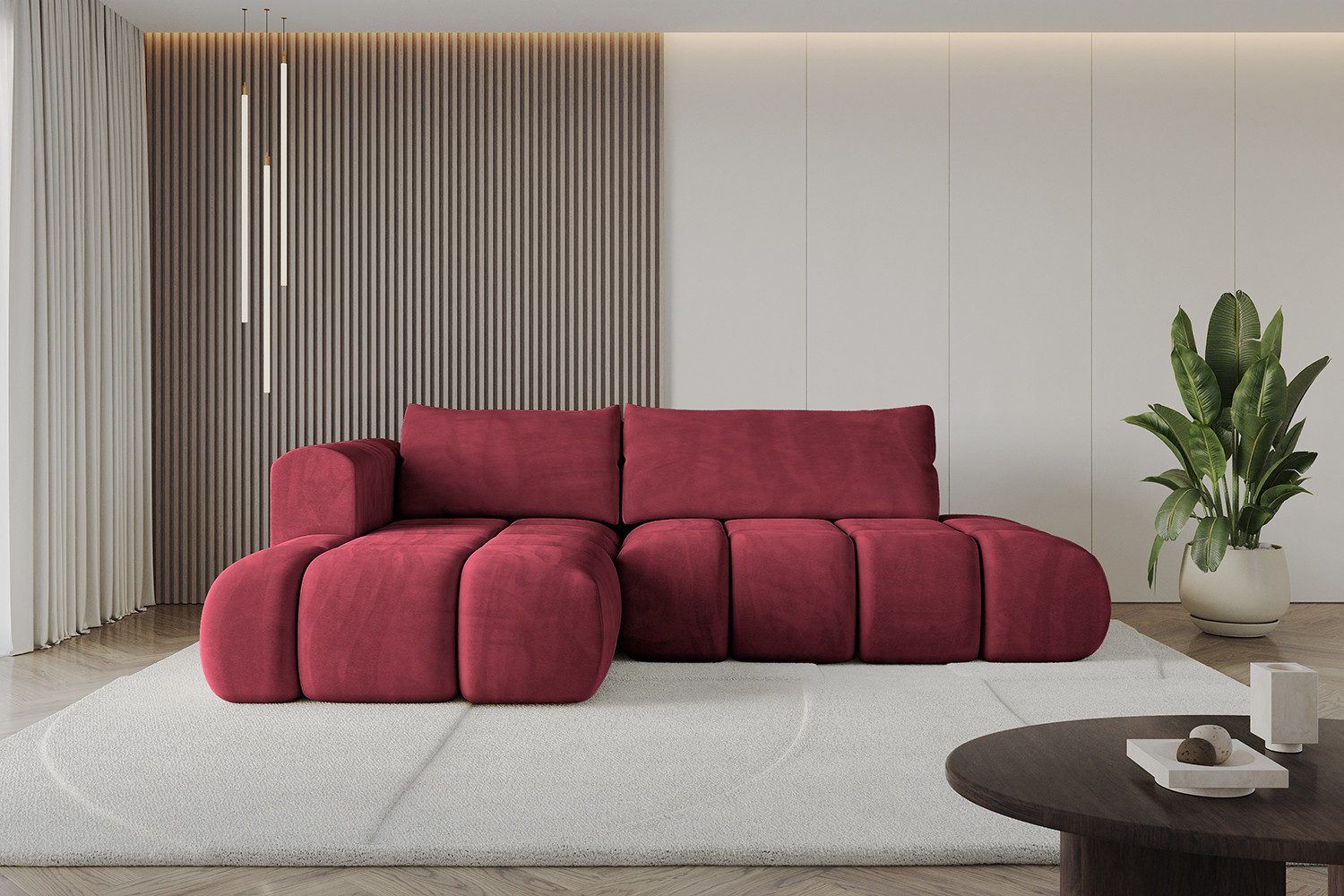ALTDECOR Ecksofa CLOUD-L, Couch mit Schlaffunktion, günstig online kaufen