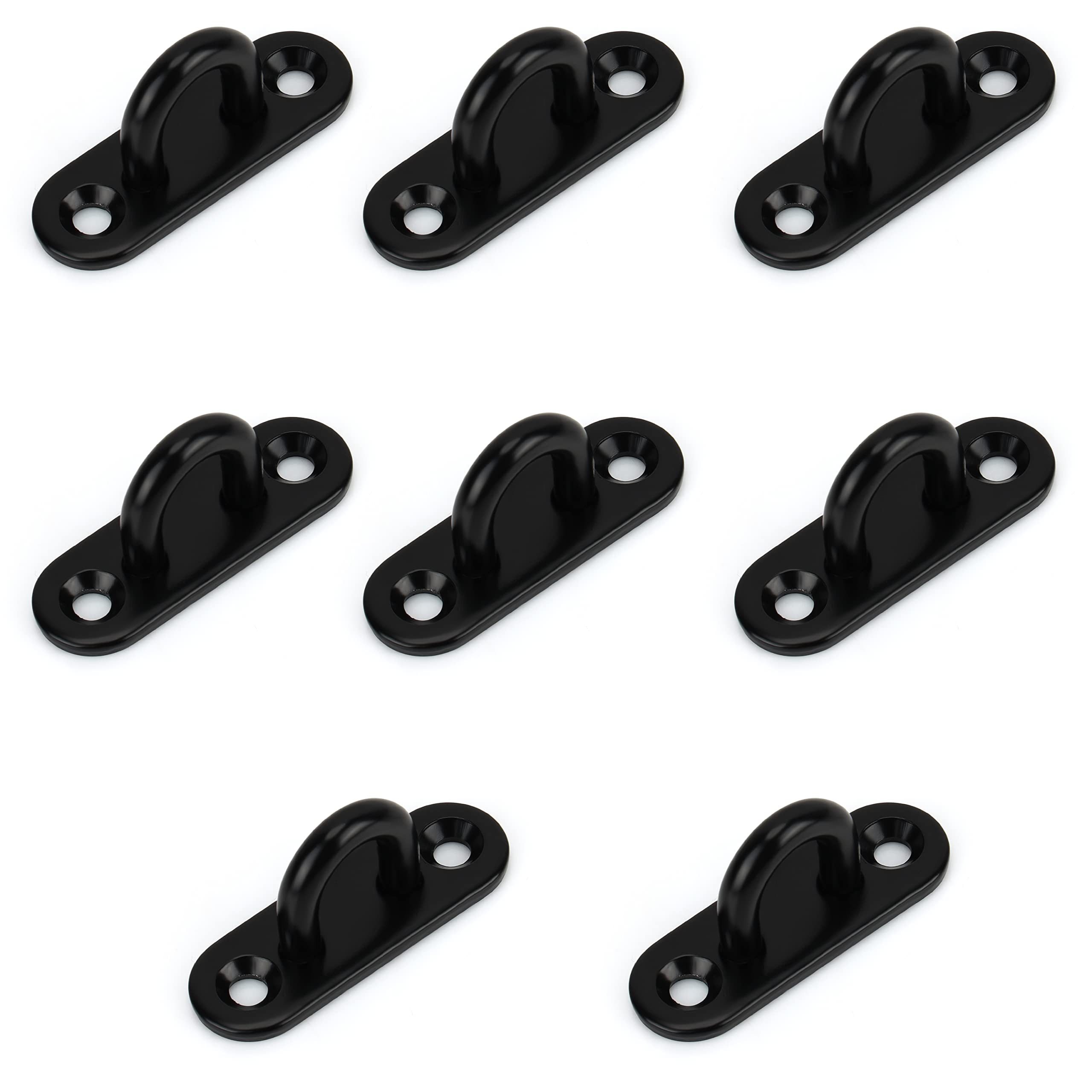 Spanngurt 8er Set M5 Edelstahl Ösenhaken, Tragkraft 40 kg