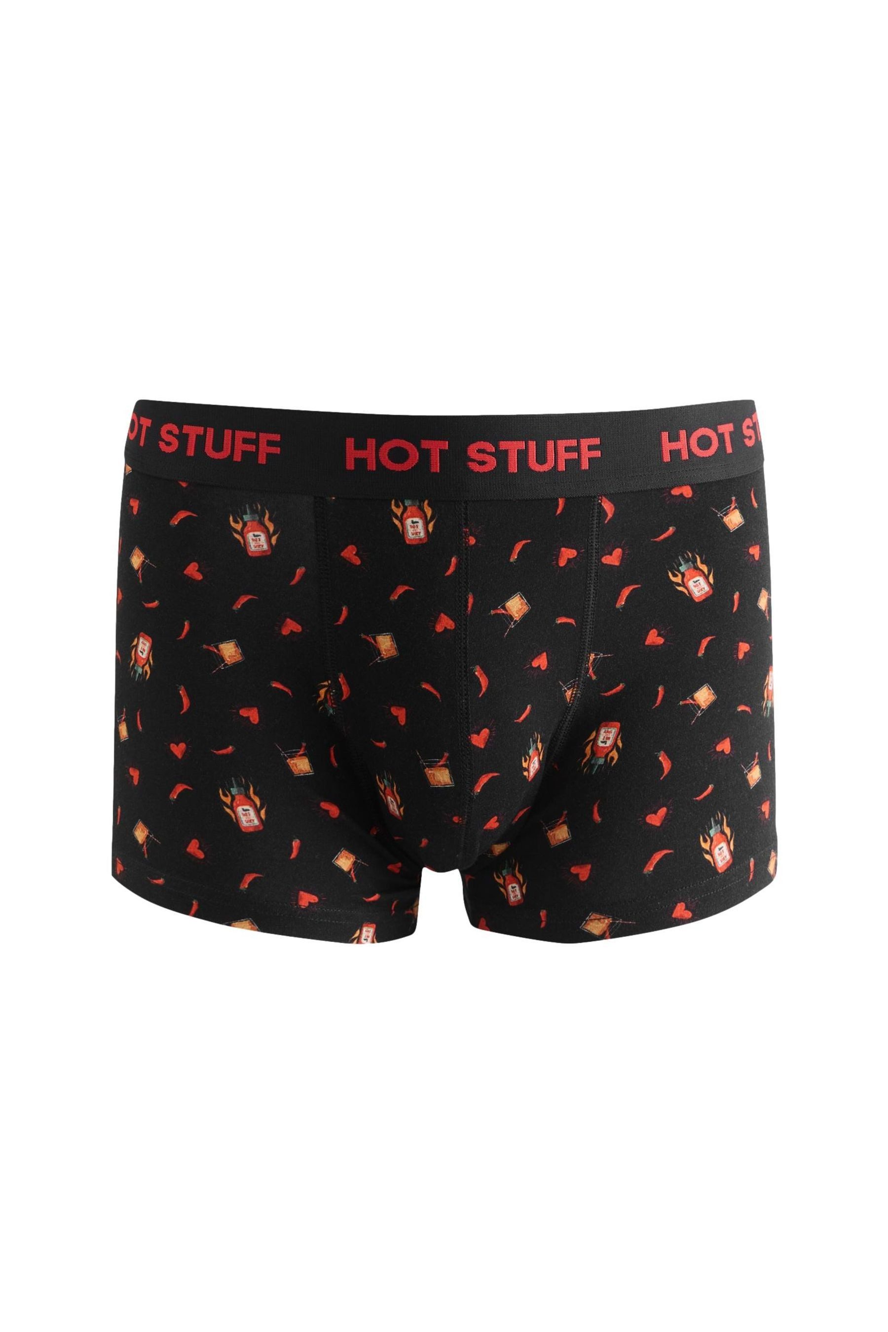 Boxershorts Hipster-Boxershorts mit Valentin-Print