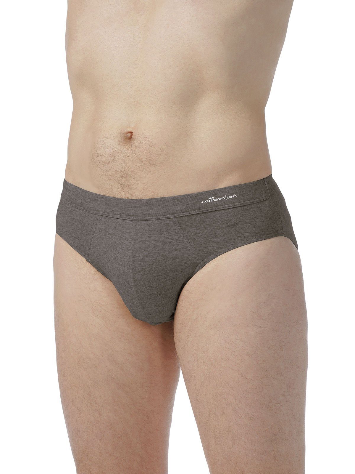 melange Vegan earth COMAZO Slip 1-St) anthrazit (Stück, Mini-Slip