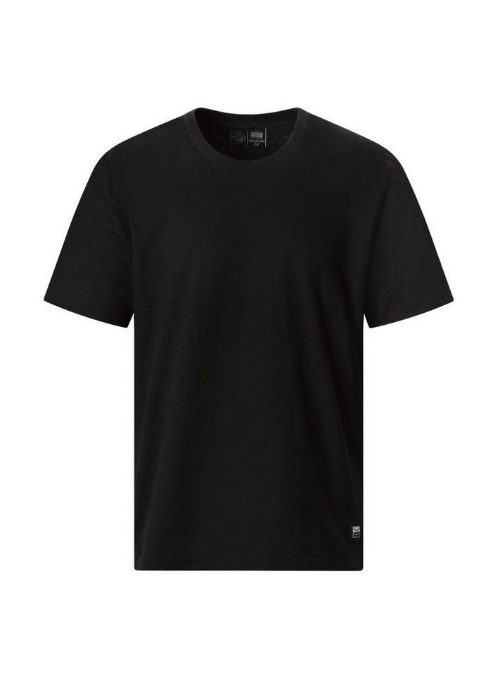 Trigema T-Shirt TRIGEMA Heavy T-Shirt aus 100% recycelter Baumwolle,  Klassischer Schnitt