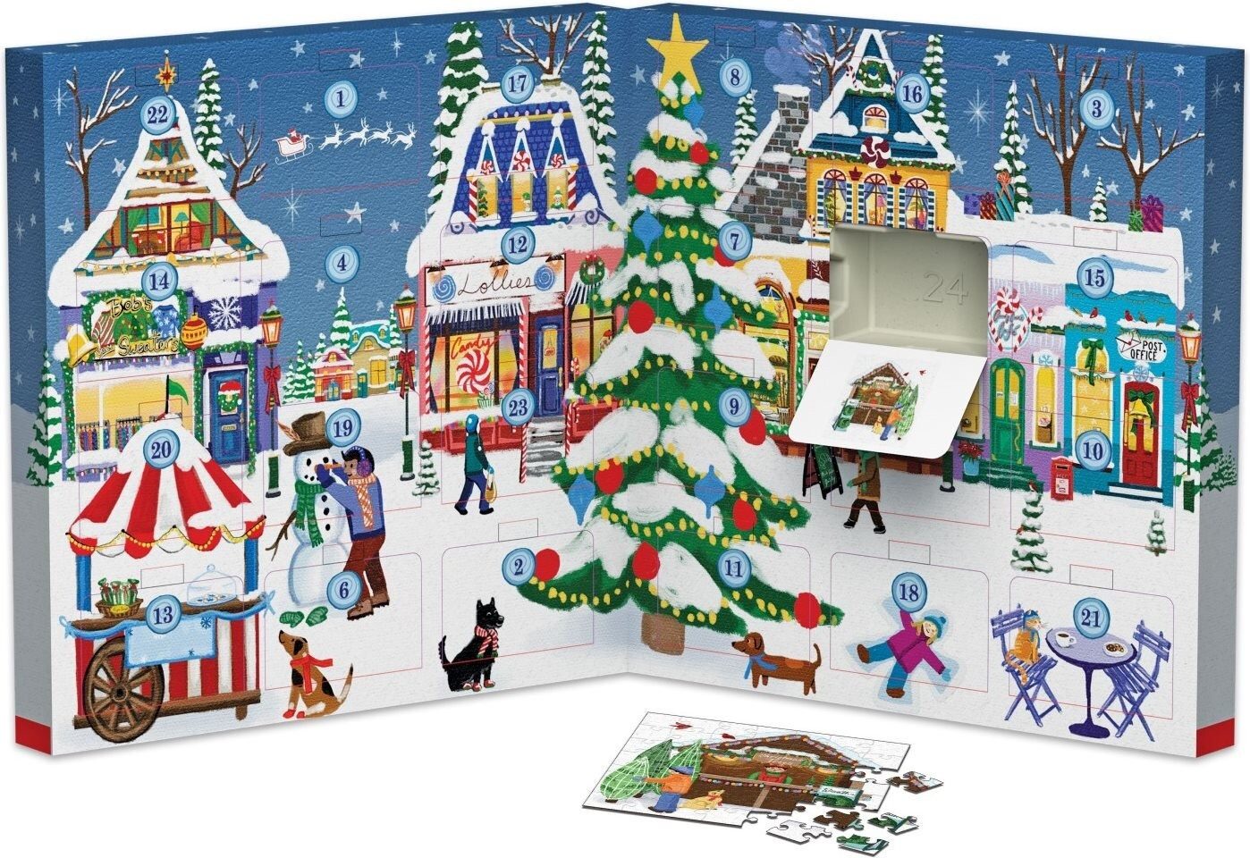 EUROGRAPHICS Adventskalender EUROGRAPHICS Puzzle Adventní kalendář