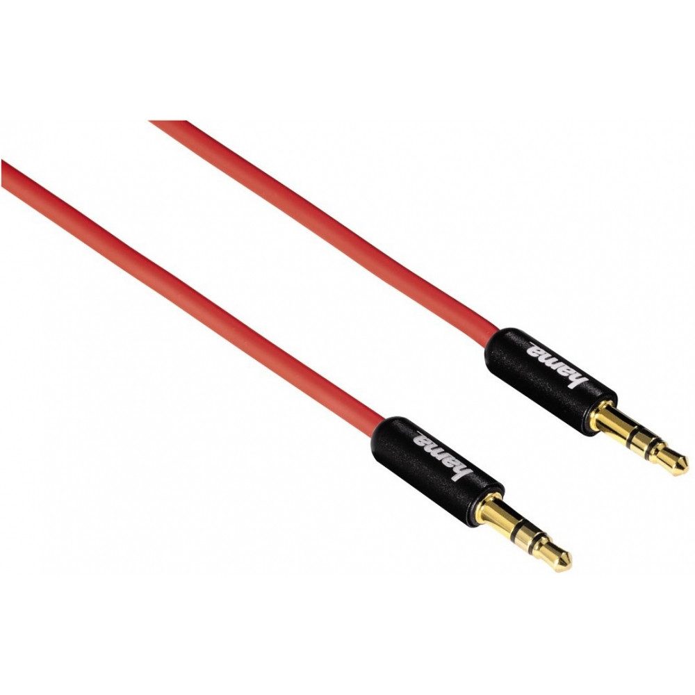 Hama Verbindungskabel Super Soft 1,0m Audio-Adapter Audio- & Video-Adapter