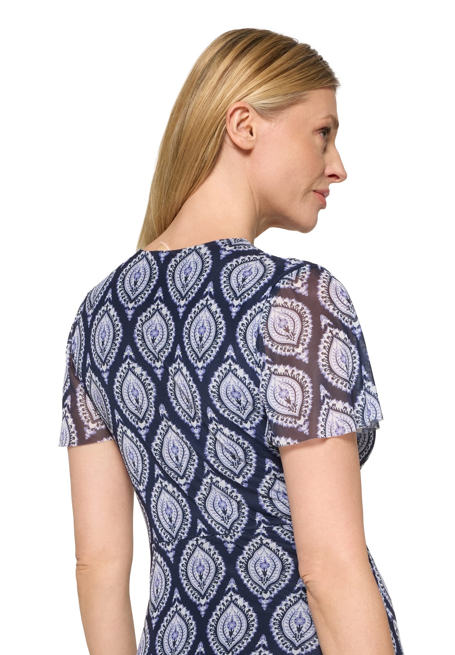 Cartoon Volantkleid Damen mit Rüschen