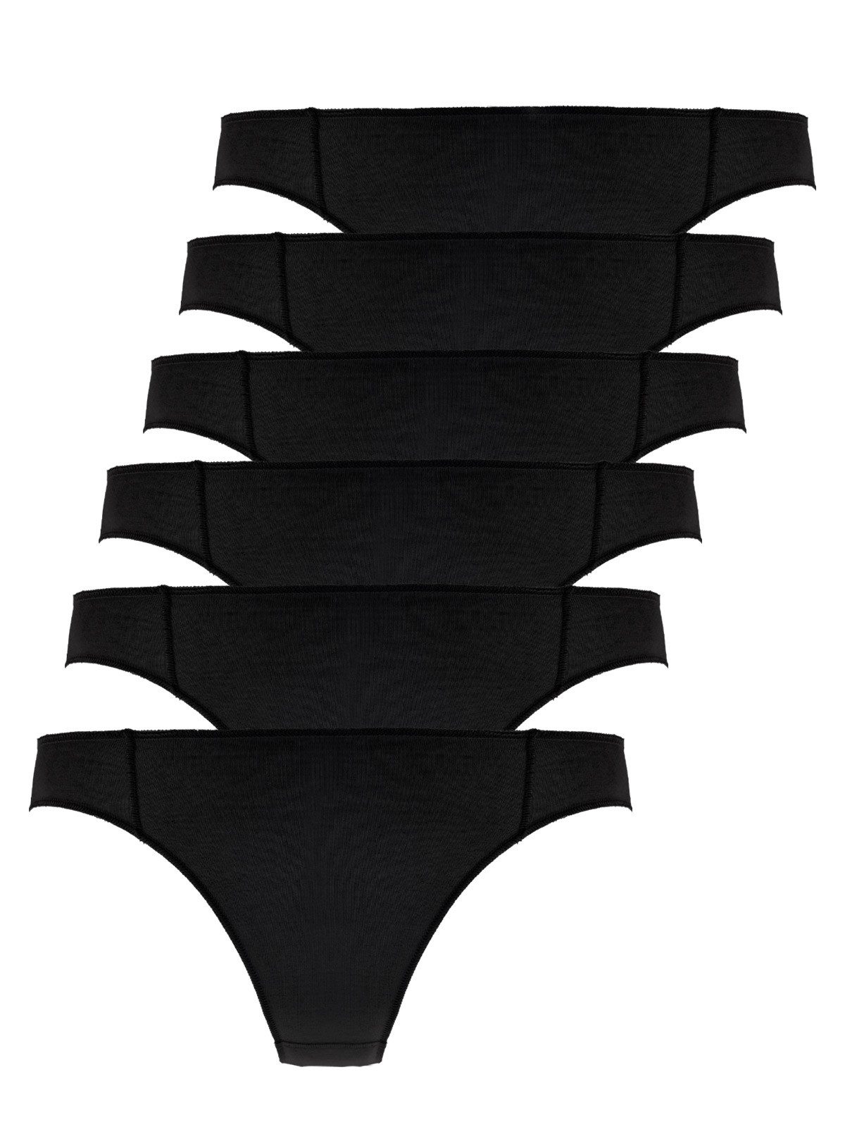 String 6er Pack Daman Tanga Cotton light