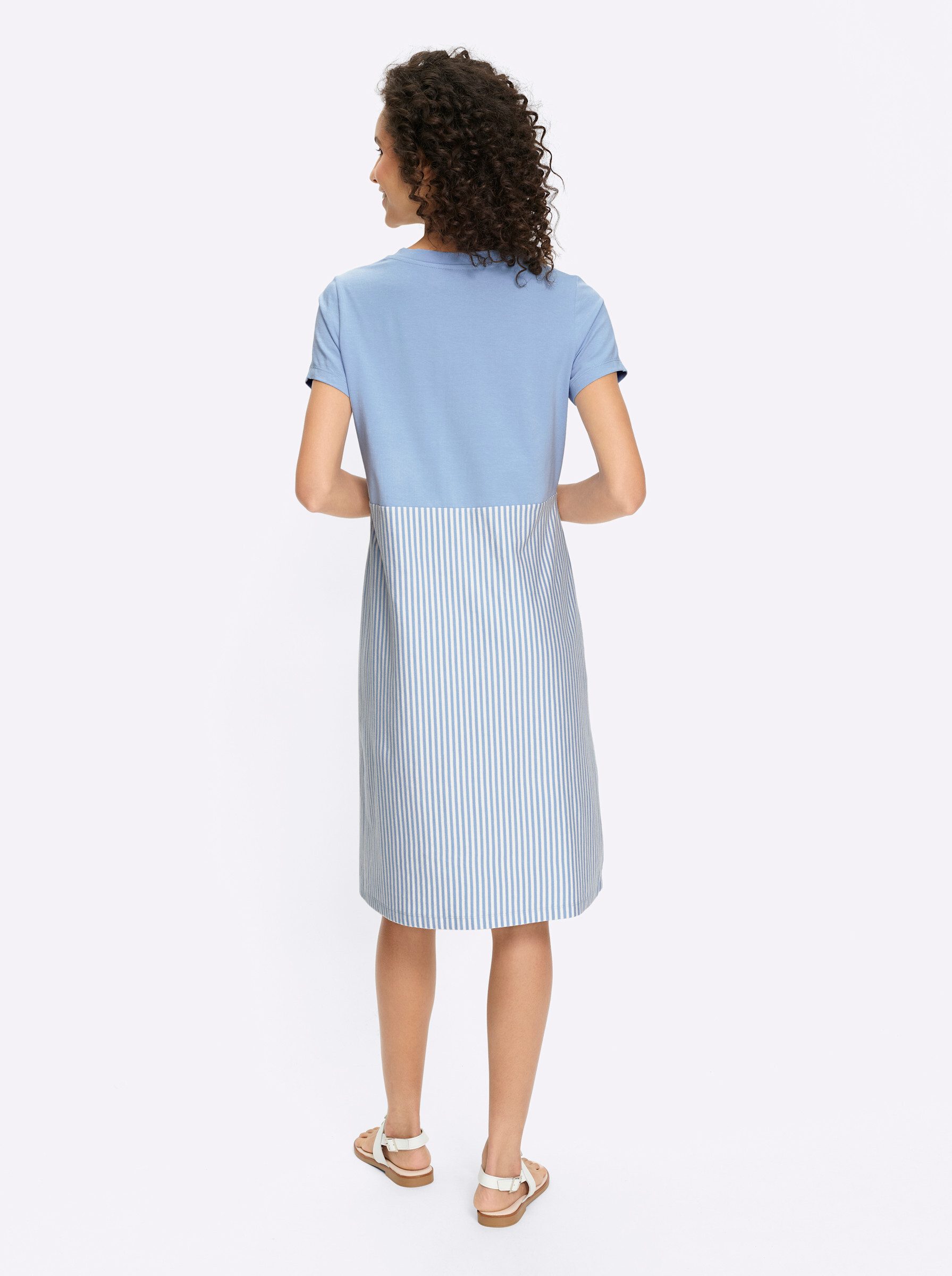 heine Jerseykleid Jersey-Kleid Kurzarm