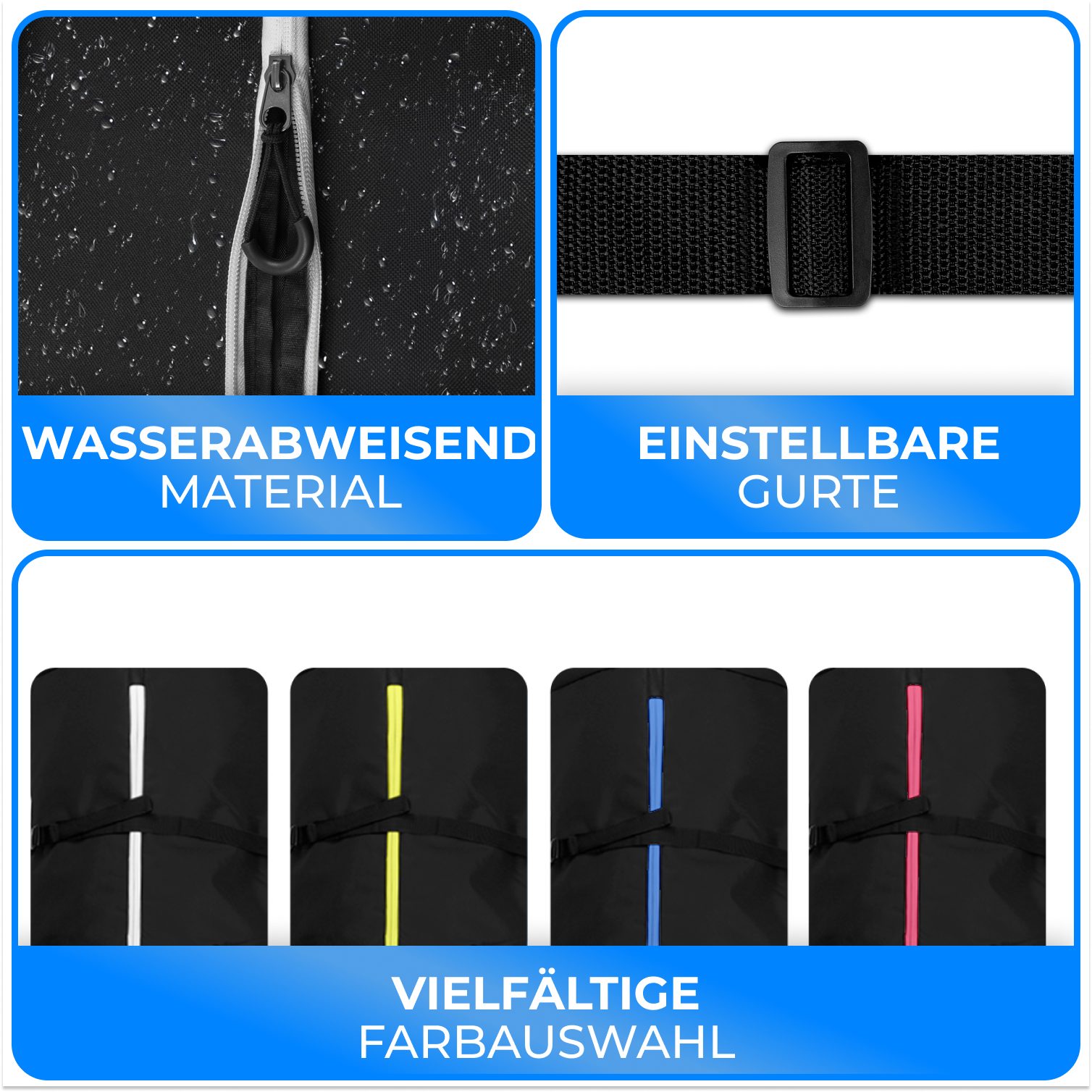 Styngard Skitasche ASPEN, [bis 180 cm] - Skisack 180 cm aus robustem Material