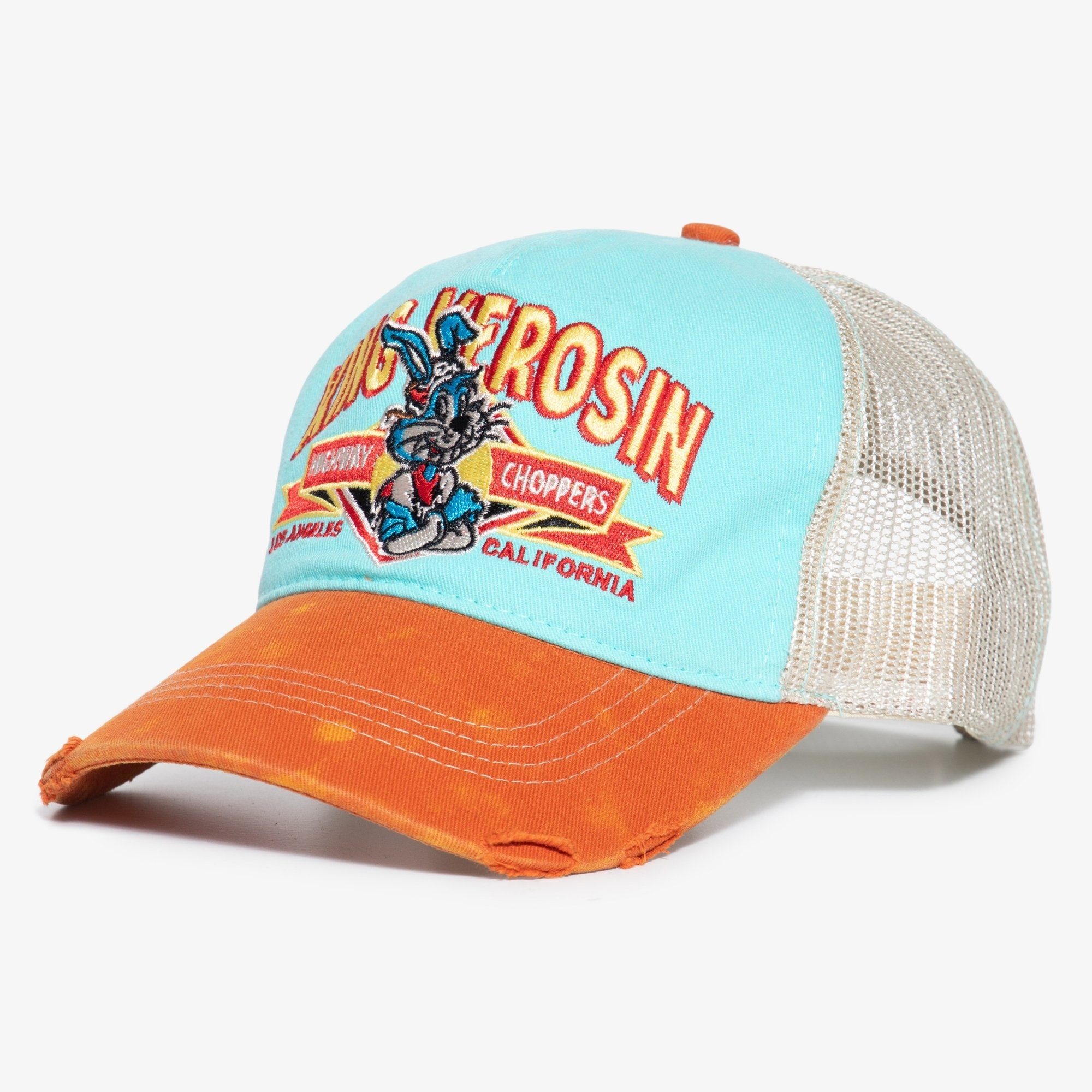 KingKerosin Trucker Cap Highway Choppers (1-St) im Used Look