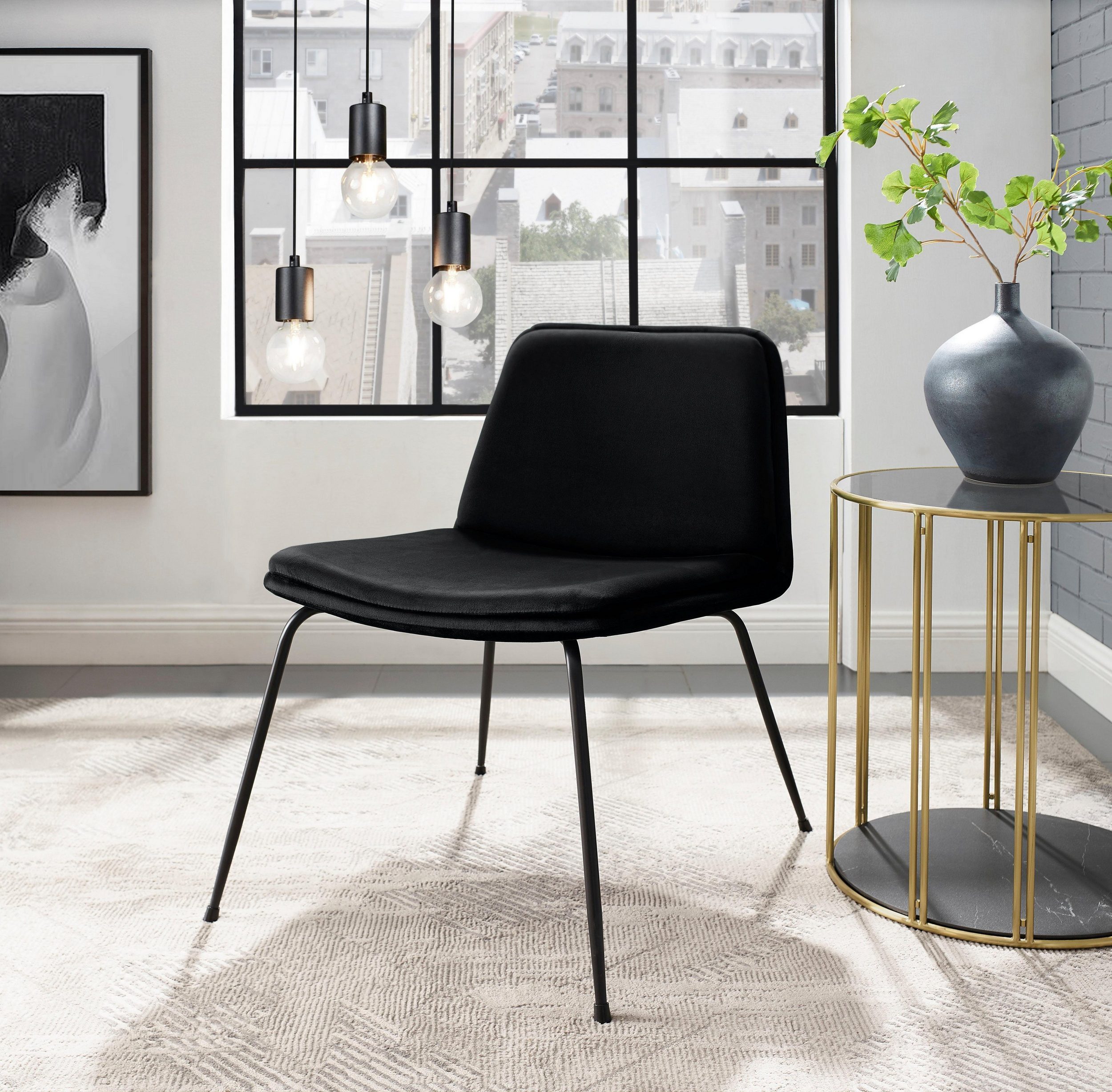 loft24 Stuhl Heino (1 Stück), Loungechair, günstig online kaufen