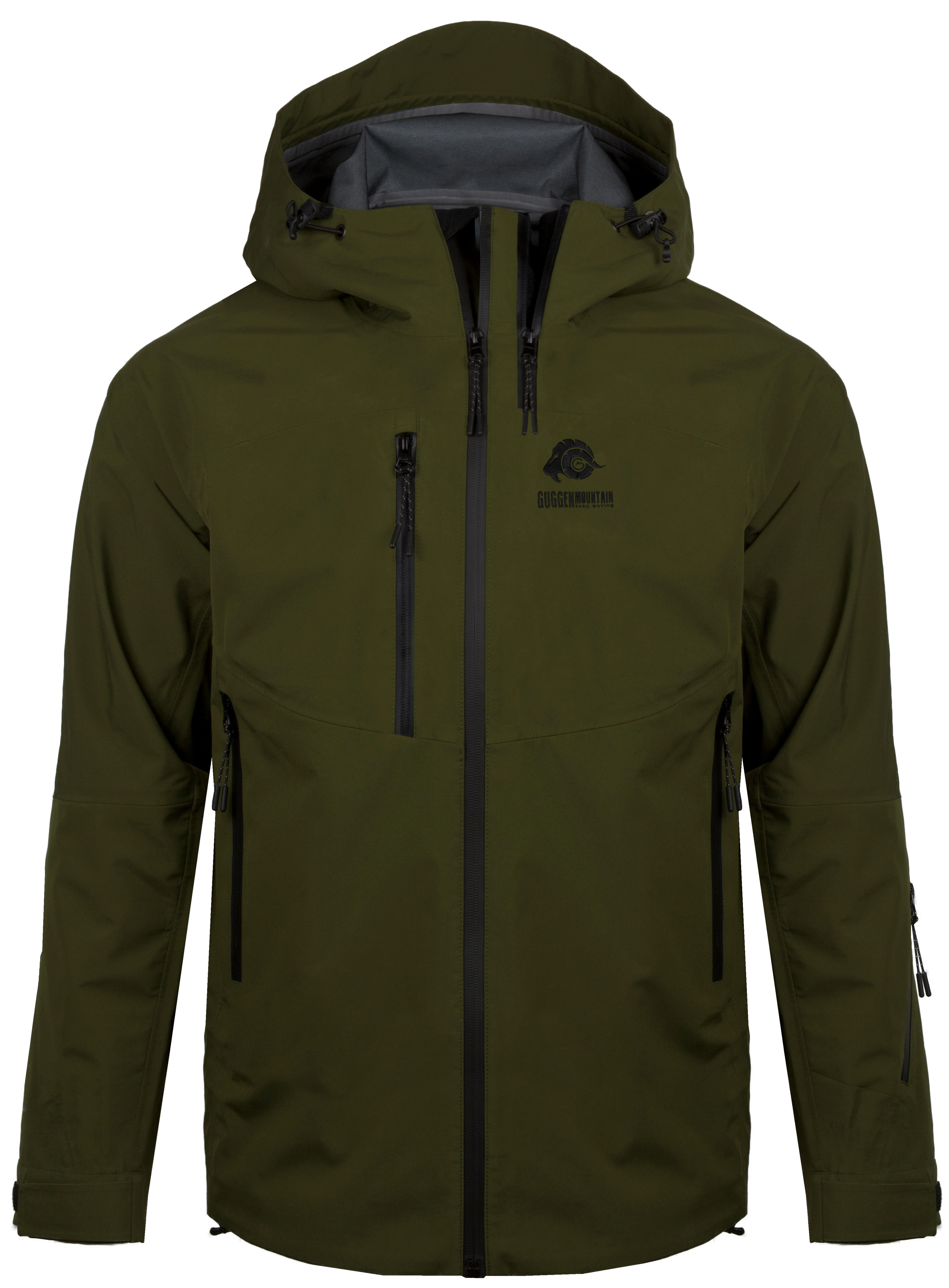 Hardshelljacke Herren Allwetter Hardshelljacke Regenjacke H07 Sport 3L Wanderjacke