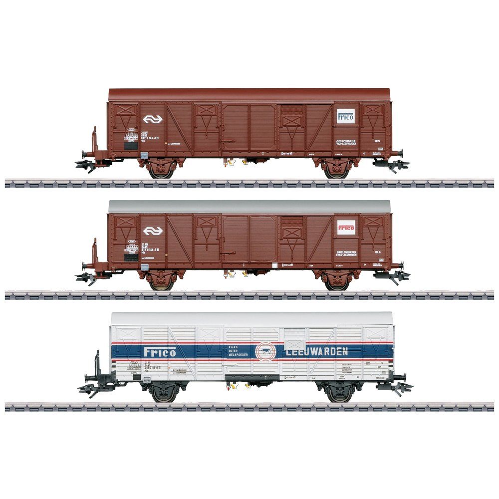 Märklin Güterwagen Märklin 47316 H0 3er-Set Güterwagen Gbs 14 m Fa. Frico der NS