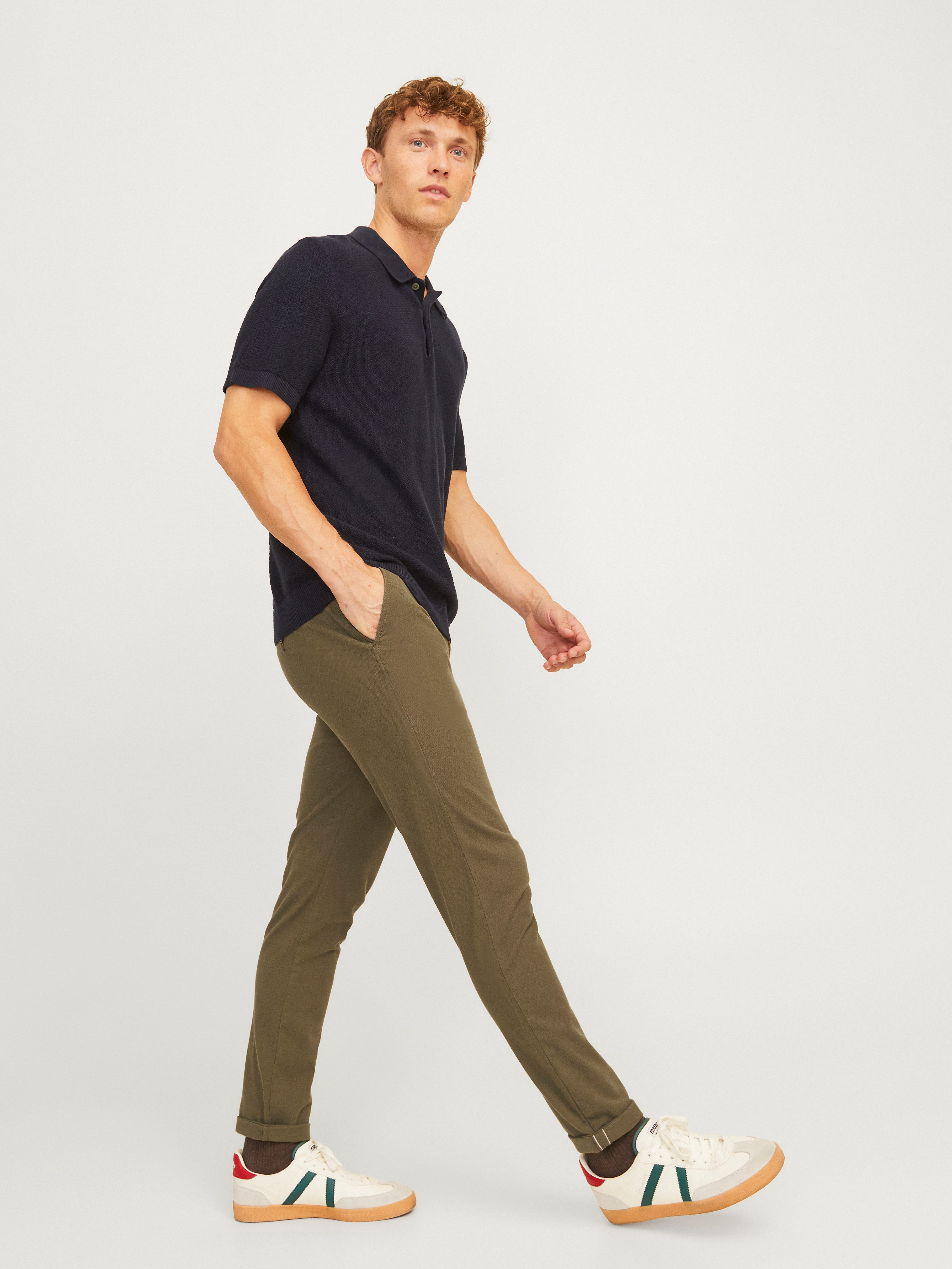 Jack & Jones Chinos JPSTMARCO JJFURY ANA Baumwollmischung, slim fit