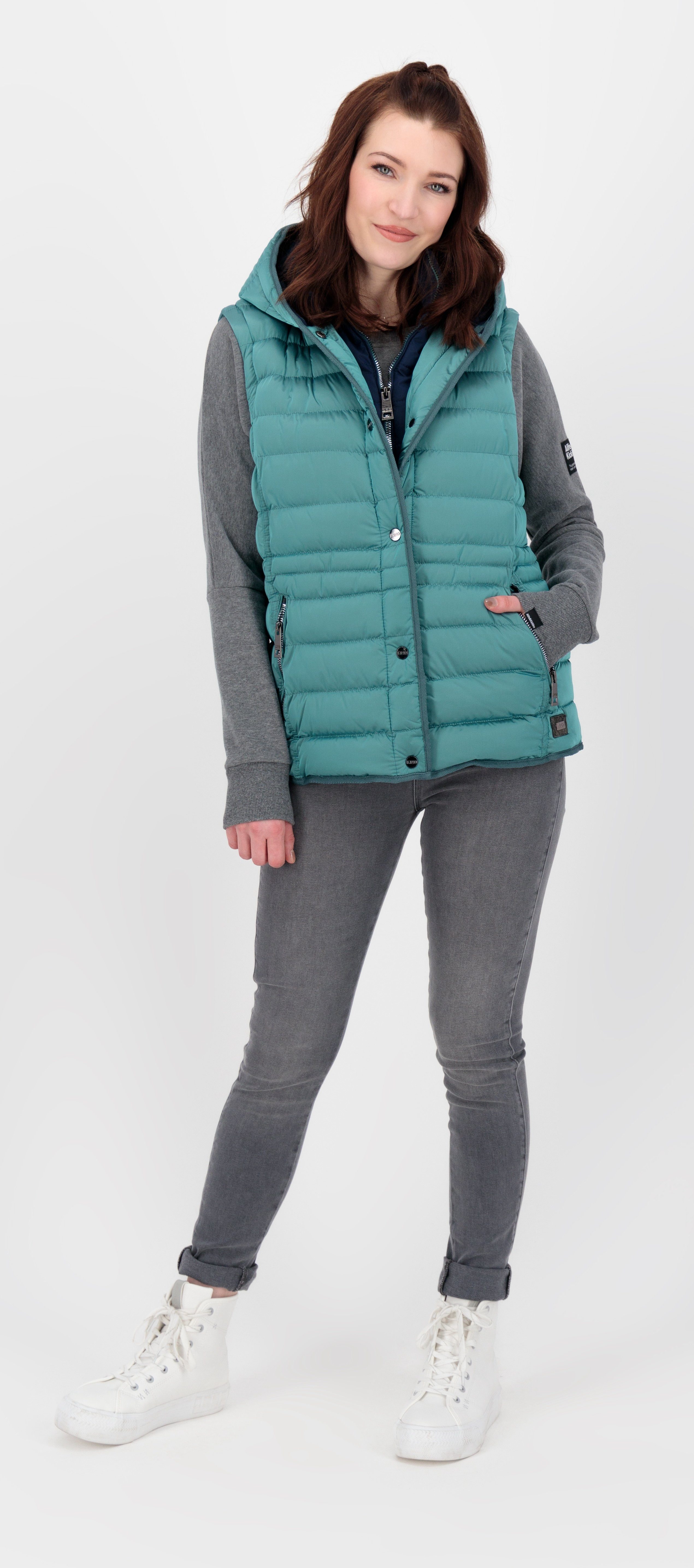 DEPROC Active Steppweste GIMOUR VAIL VEST CS Women in edler Doppelwestenoptik