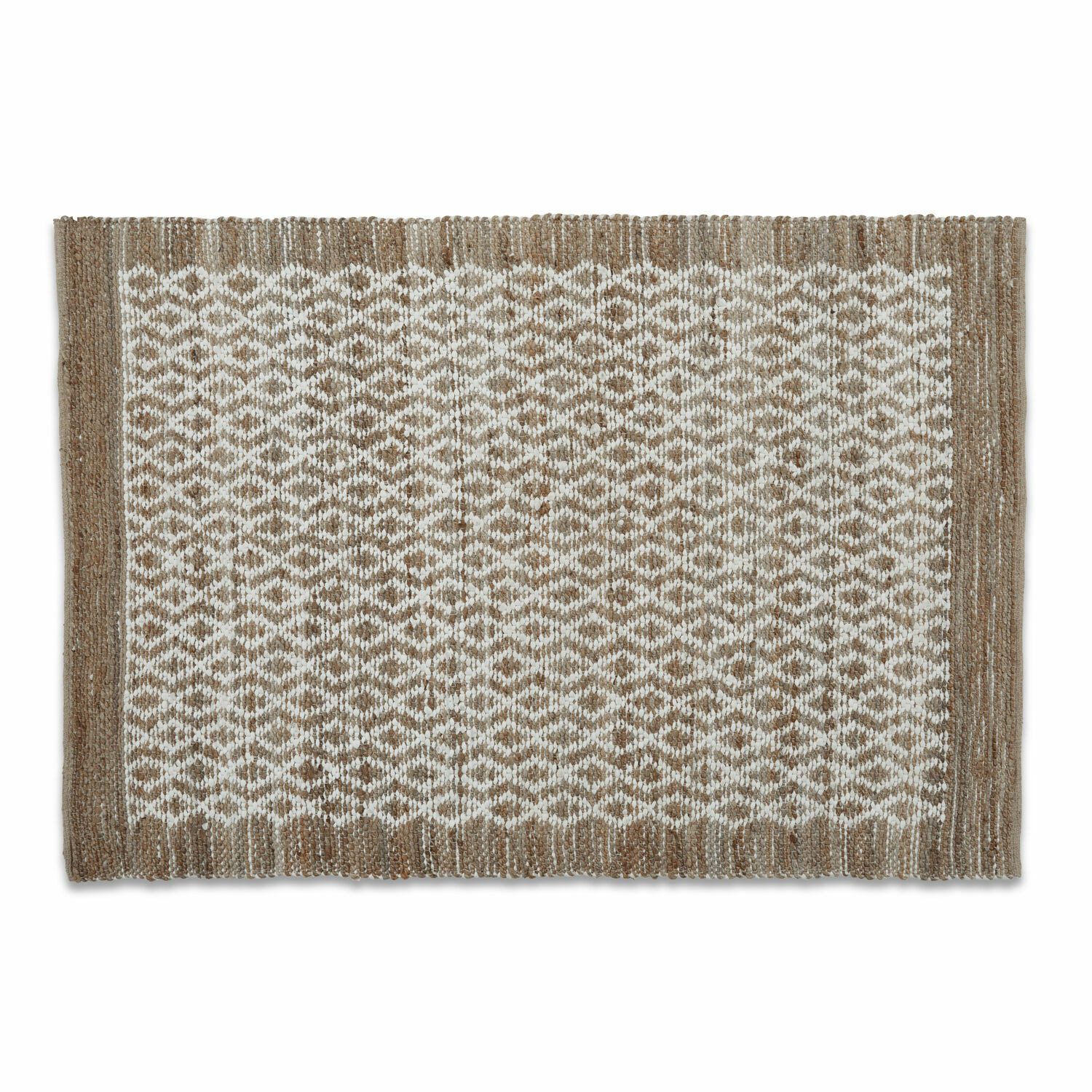 Teppich Wendeteppich Amhara braun/weiß