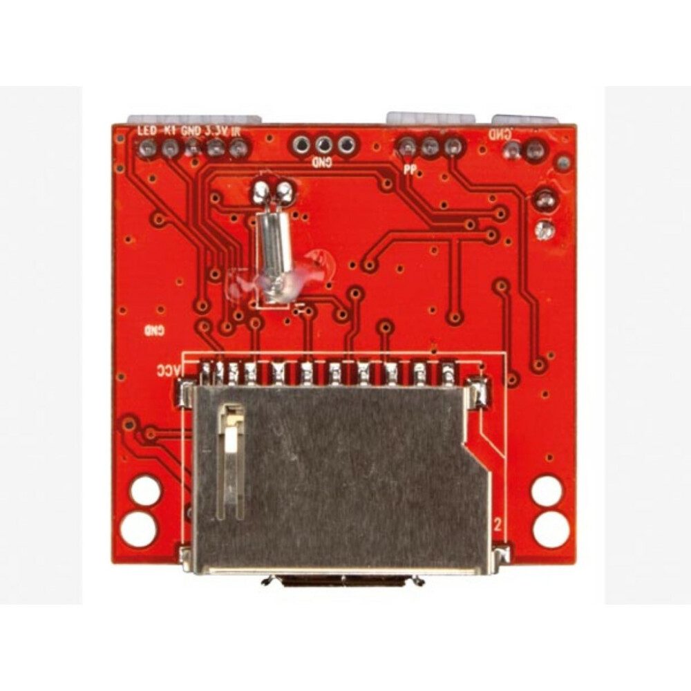 Whadda Festplatten-Gehäuse Spielt die auf einem USB-Stick oder SD-Karte gespeicherten mp3-Dateien, (1 St)