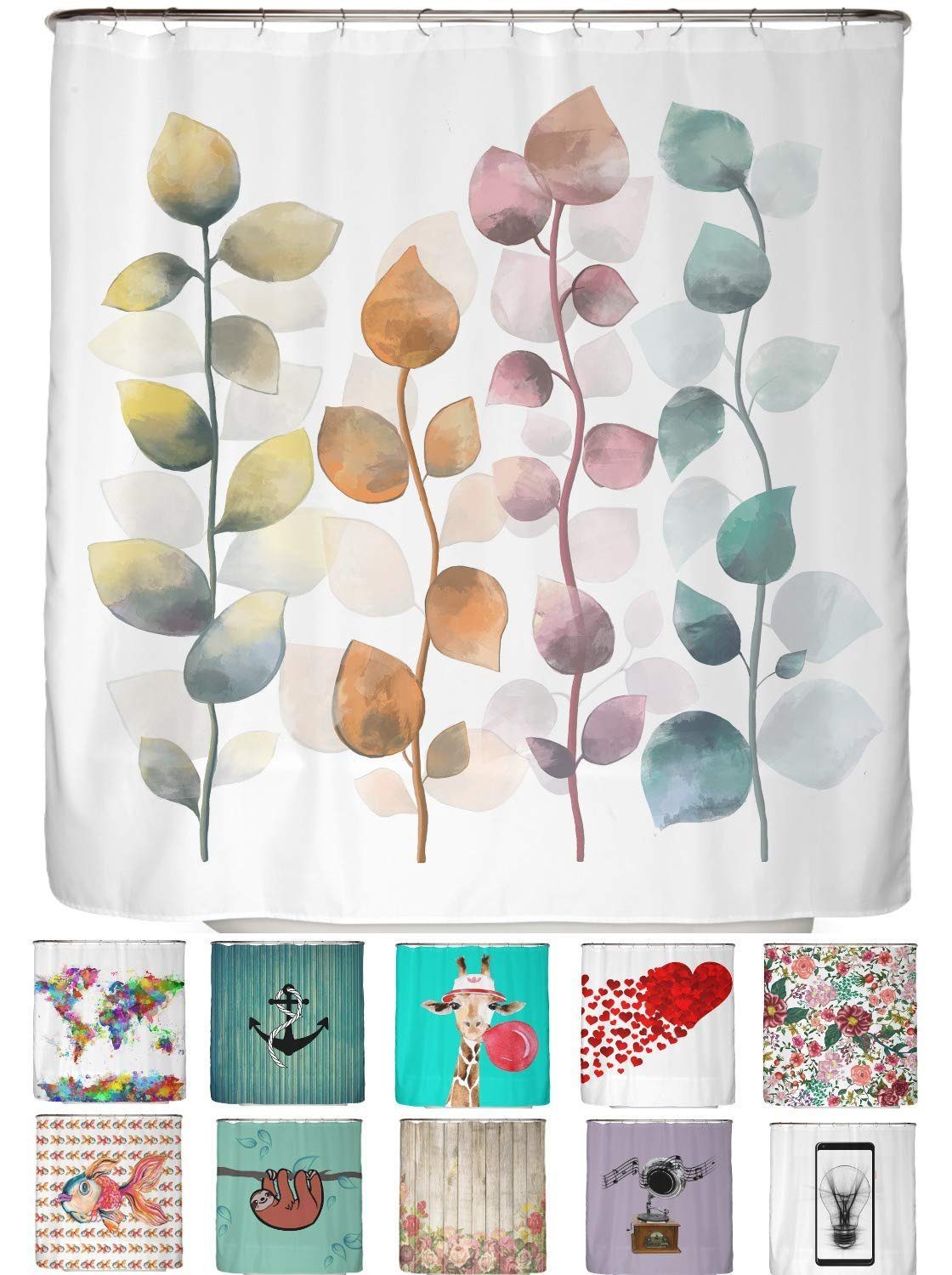 Arteneur Duschvorhang Breite 150 cm, Anti-Schimmel Beschichtet, Beschwerter günstig online kaufen