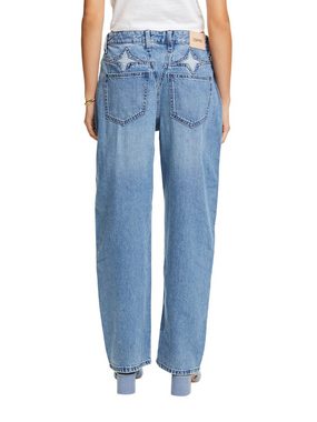 Esprit Relax-fit-Jeans Lockere Retro-Jeans mit mittelhohem Bund